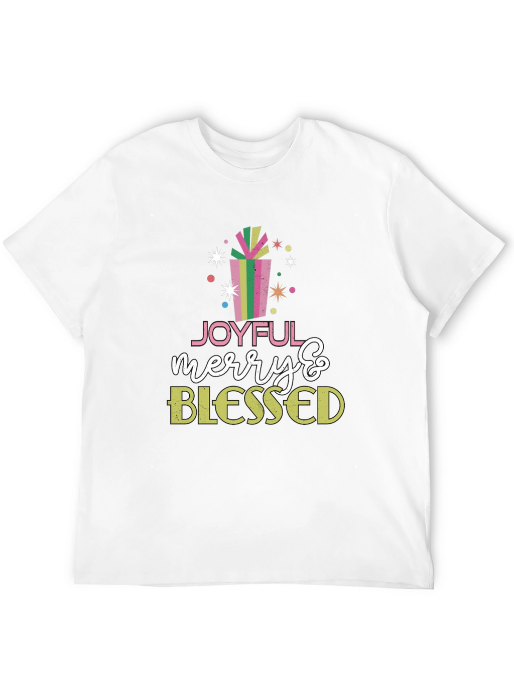 Joyful Merry & Blessed Holiday T-Shirt