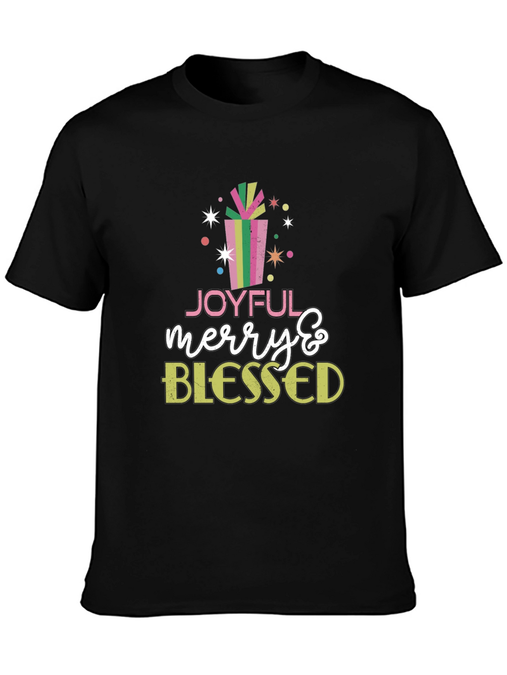 Joyful Merry & Blessed Holiday T-Shirt