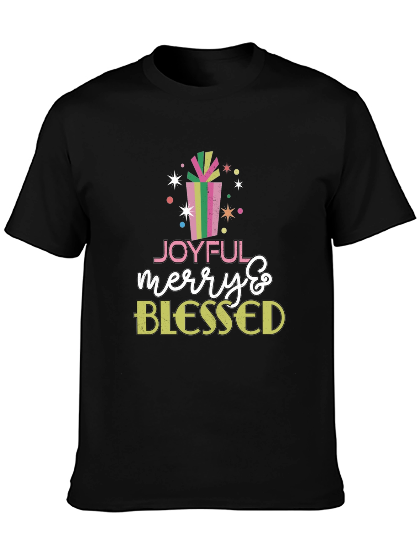 Joyful Merry & Blessed Holiday T-Shirt
