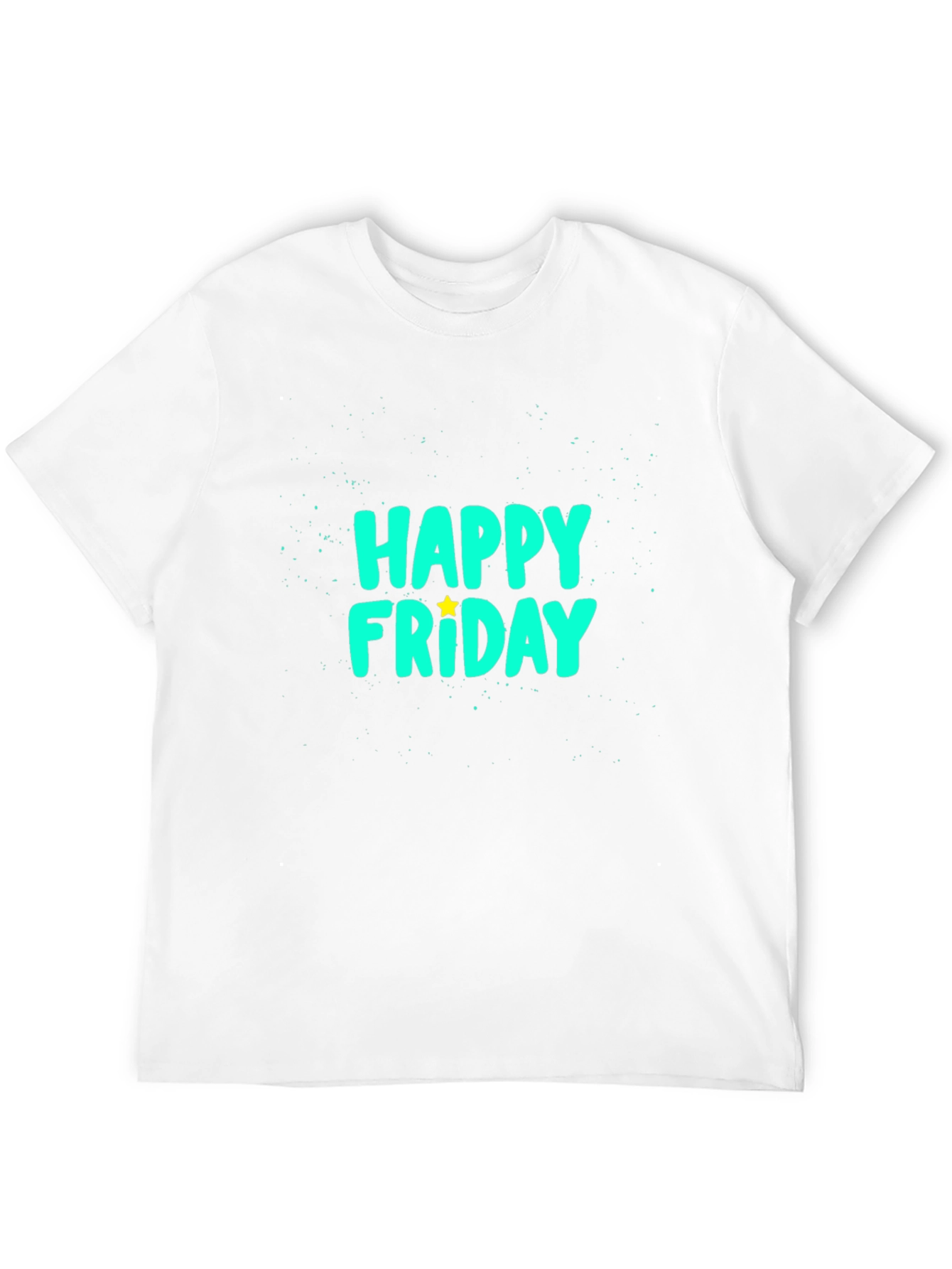 Happy Friday Graphic T-Shirt - Casual Wear