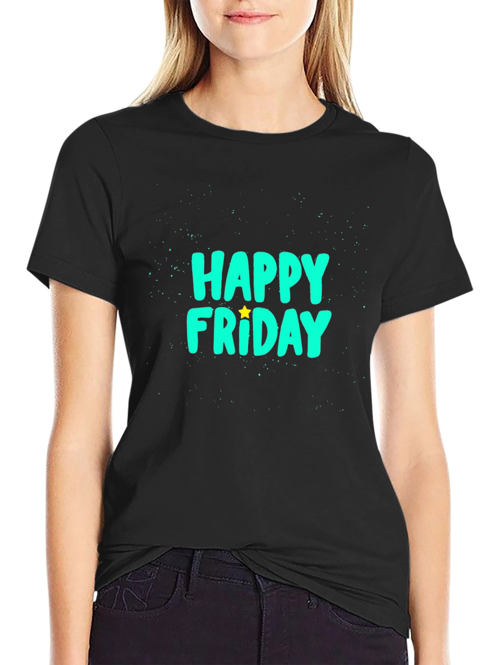 Happy Friday Graphic T-Shirt - Casual Wear
