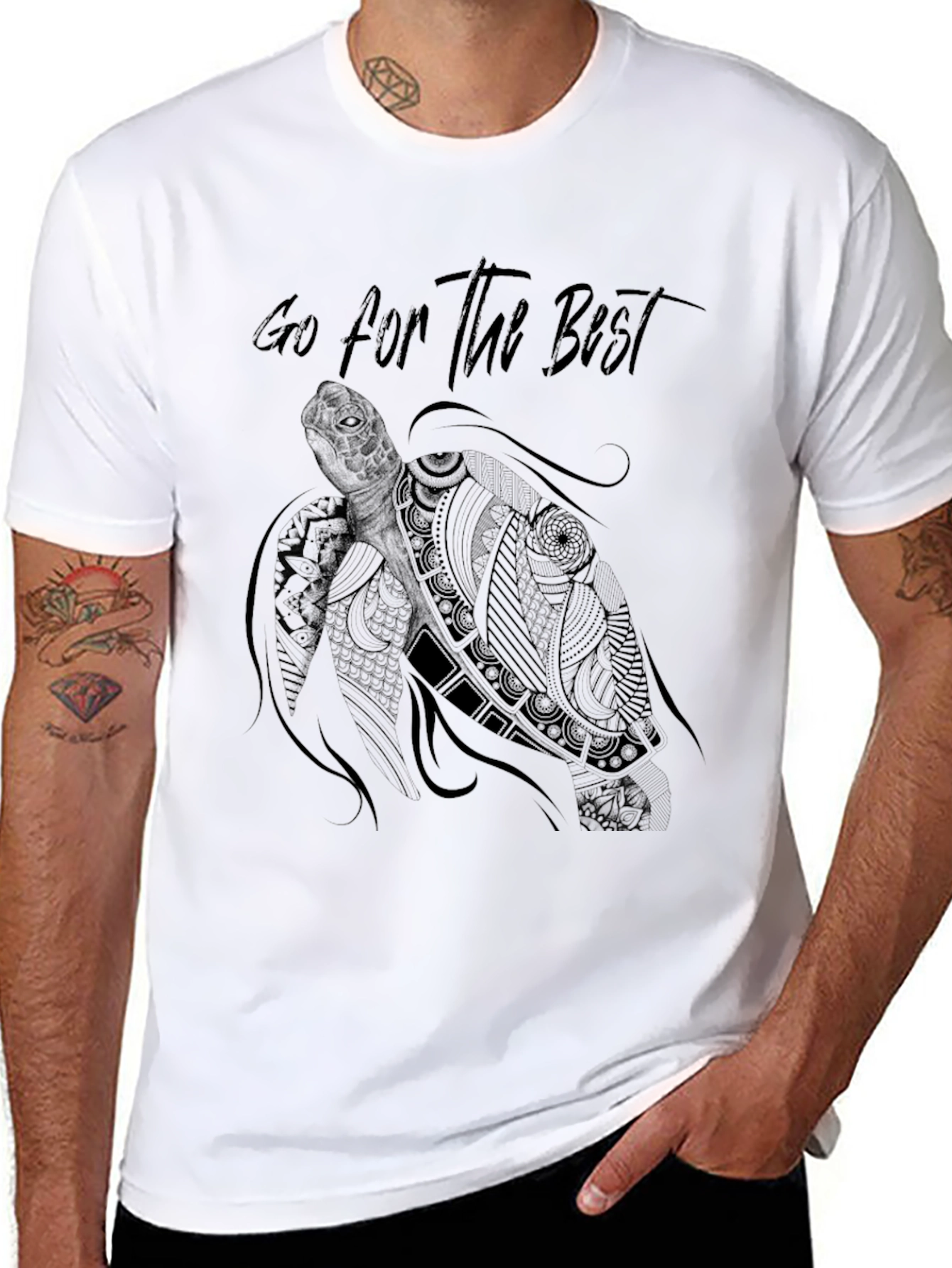 Black Turtle Graphic Tee: Go For The Best