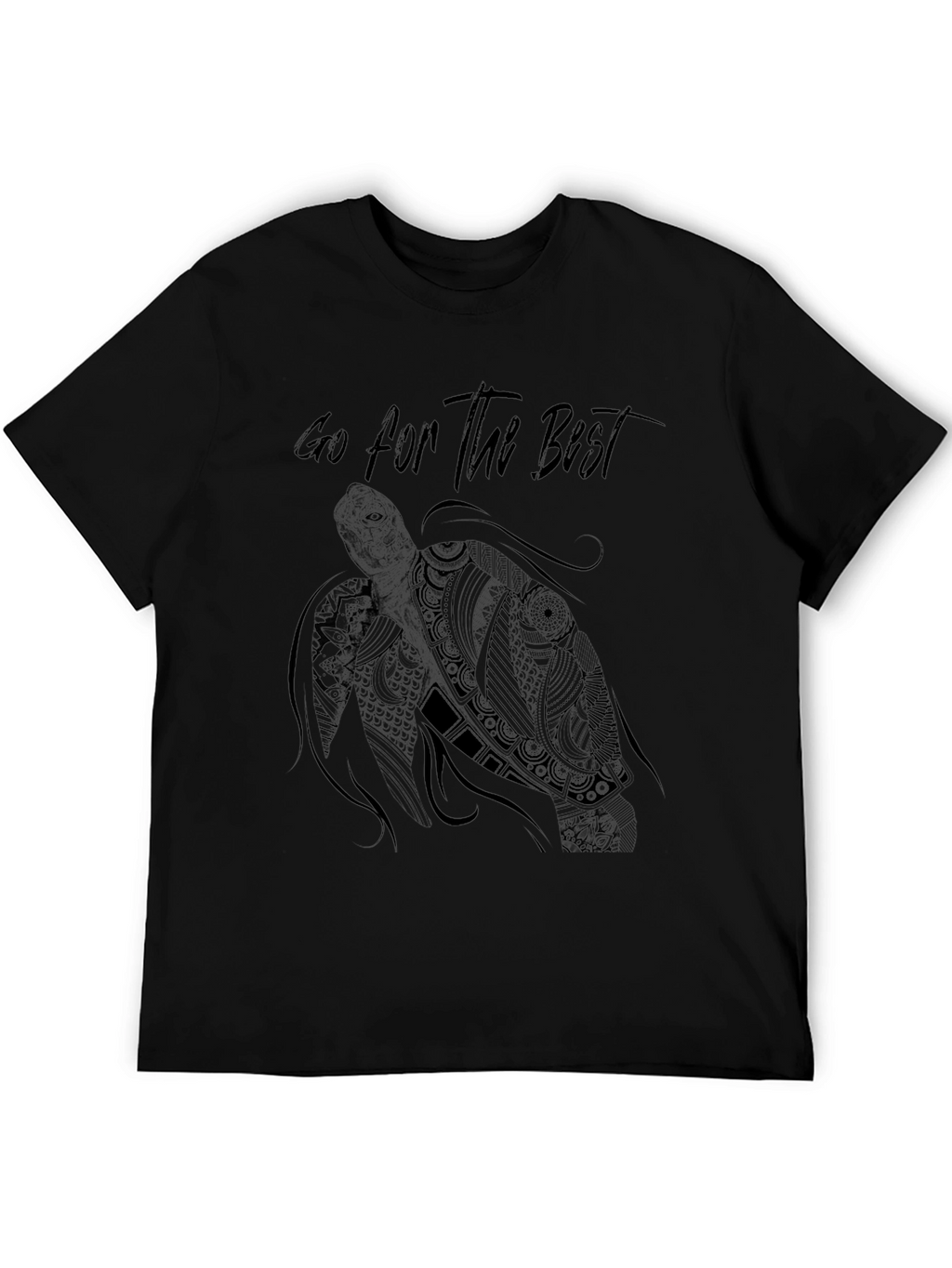 Black Turtle Graphic Tee: Go For The Best