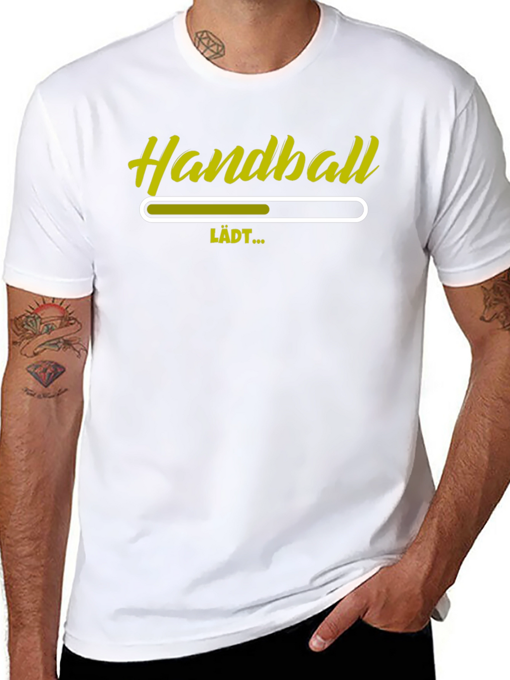 Handball Loading T-Shirt - Fun Sportswear