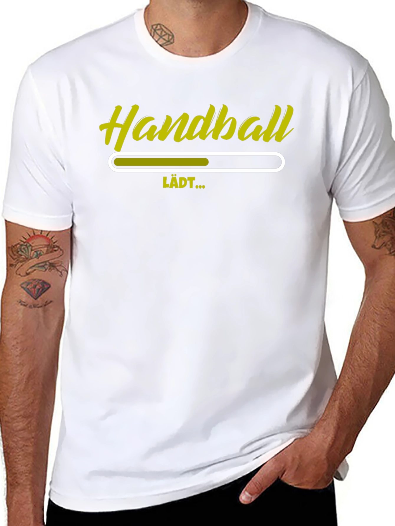 Handball Loading T-Shirt - Fun Sportswear