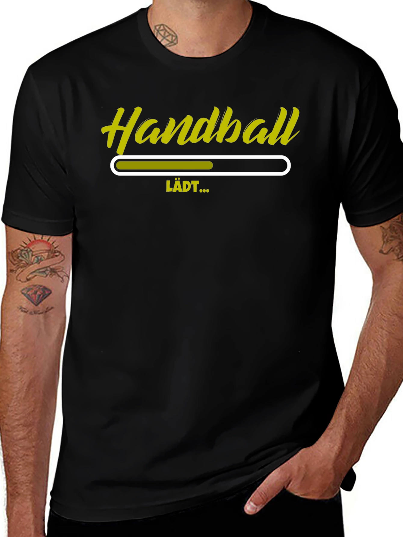 Handball Loading T-Shirt - Fun Sportswear