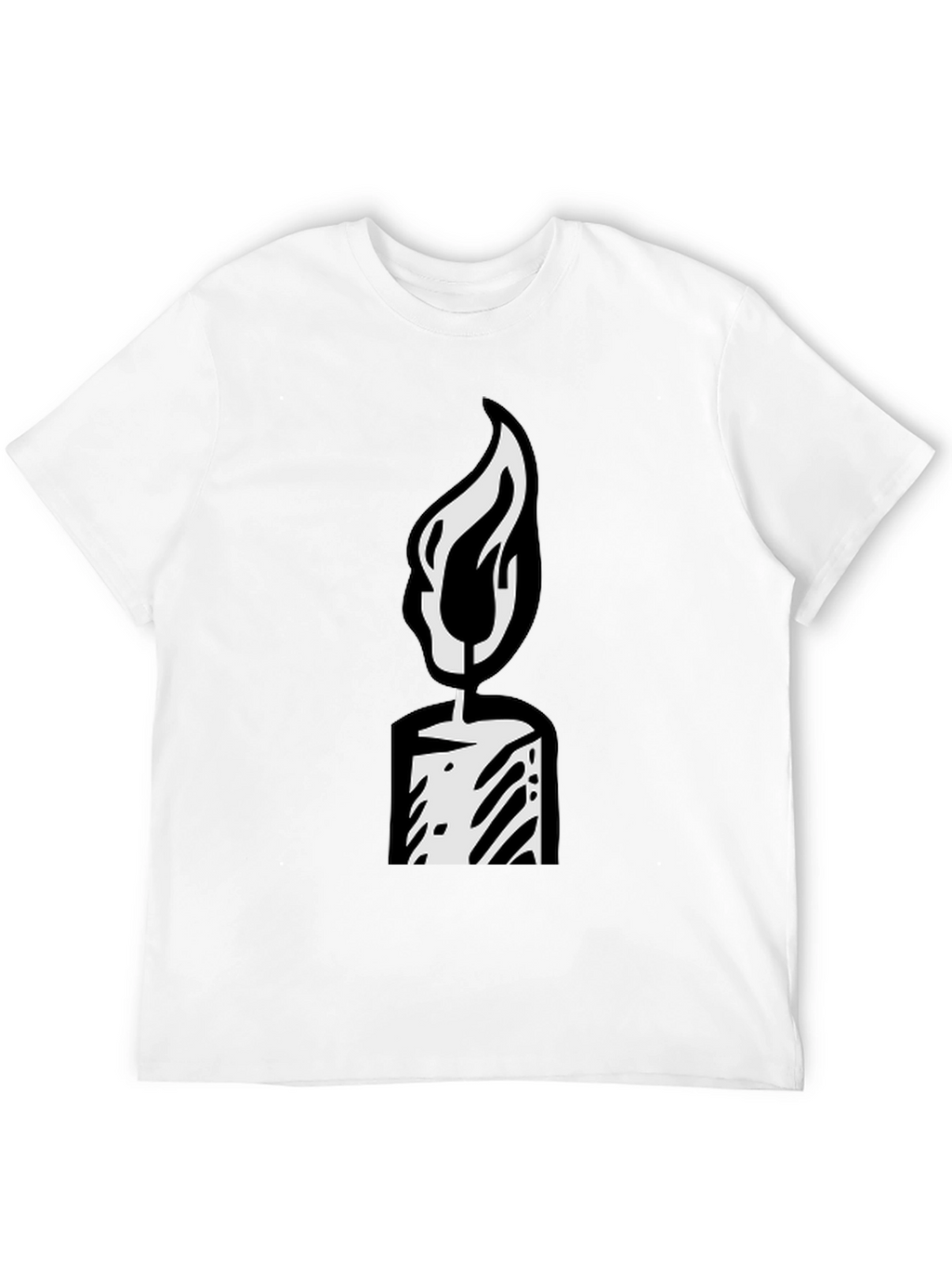Candle Graphic T-Shirt