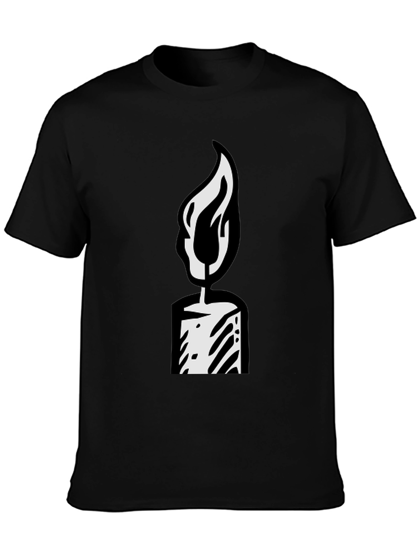 Candle Graphic T-Shirt