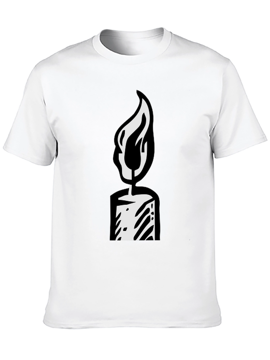 Candle Graphic T-Shirt