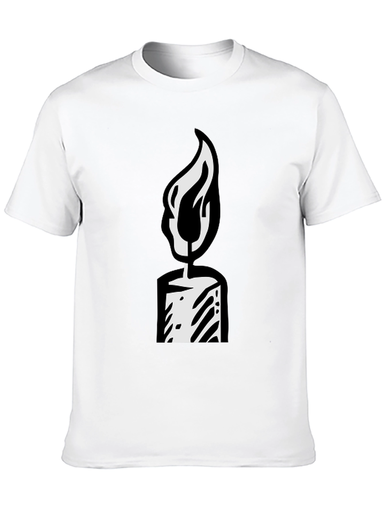 Candle Graphic T-Shirt