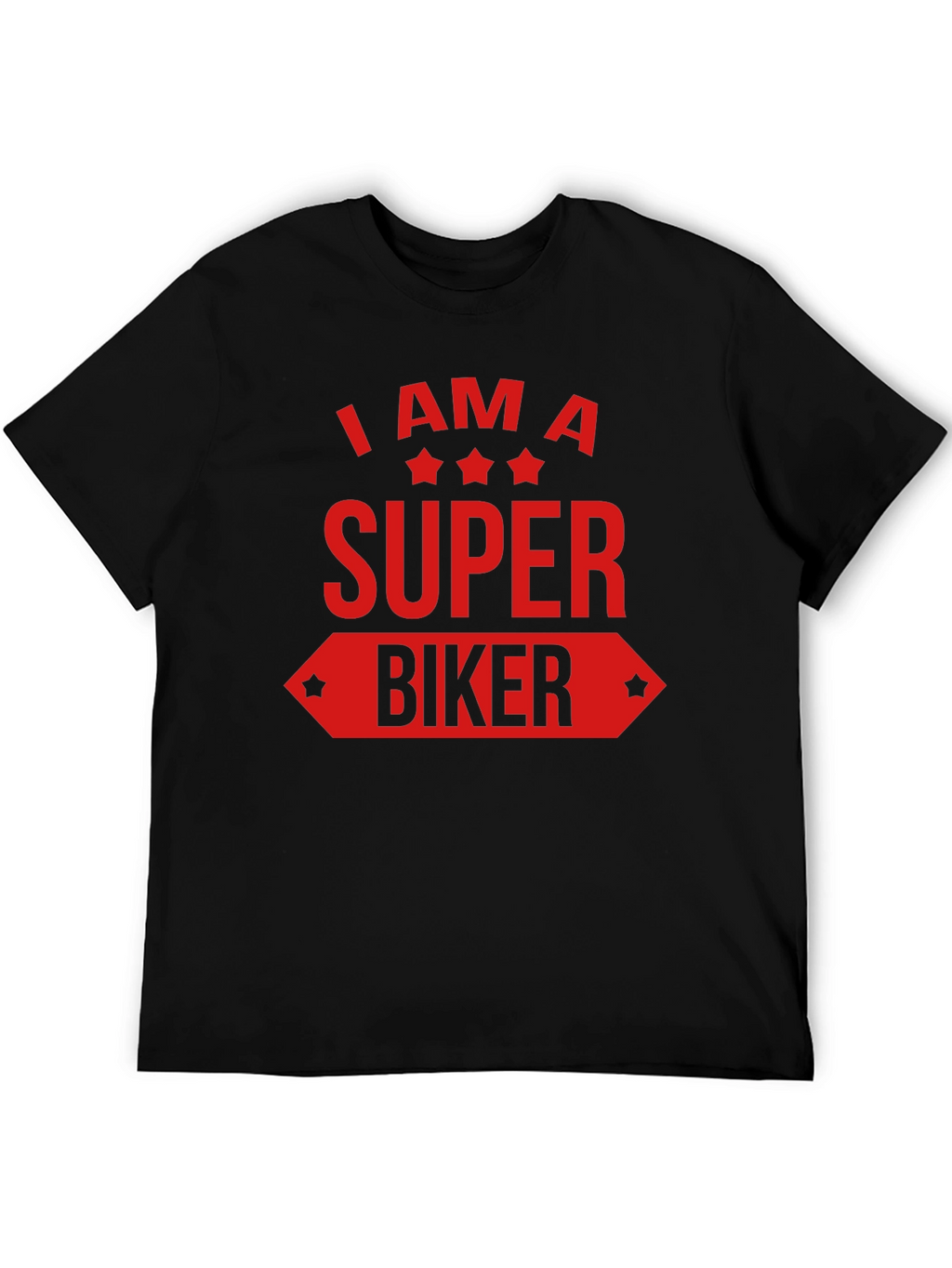 Super Biker Graphic Tee - Black