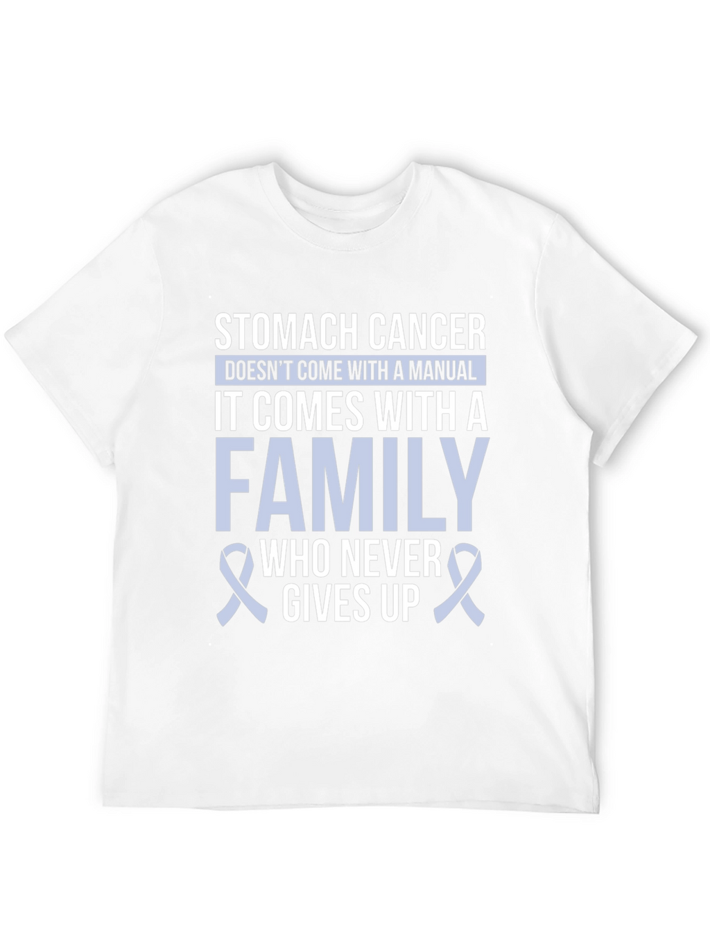 Stomach Cancer Awareness T-Shirt - Family Support