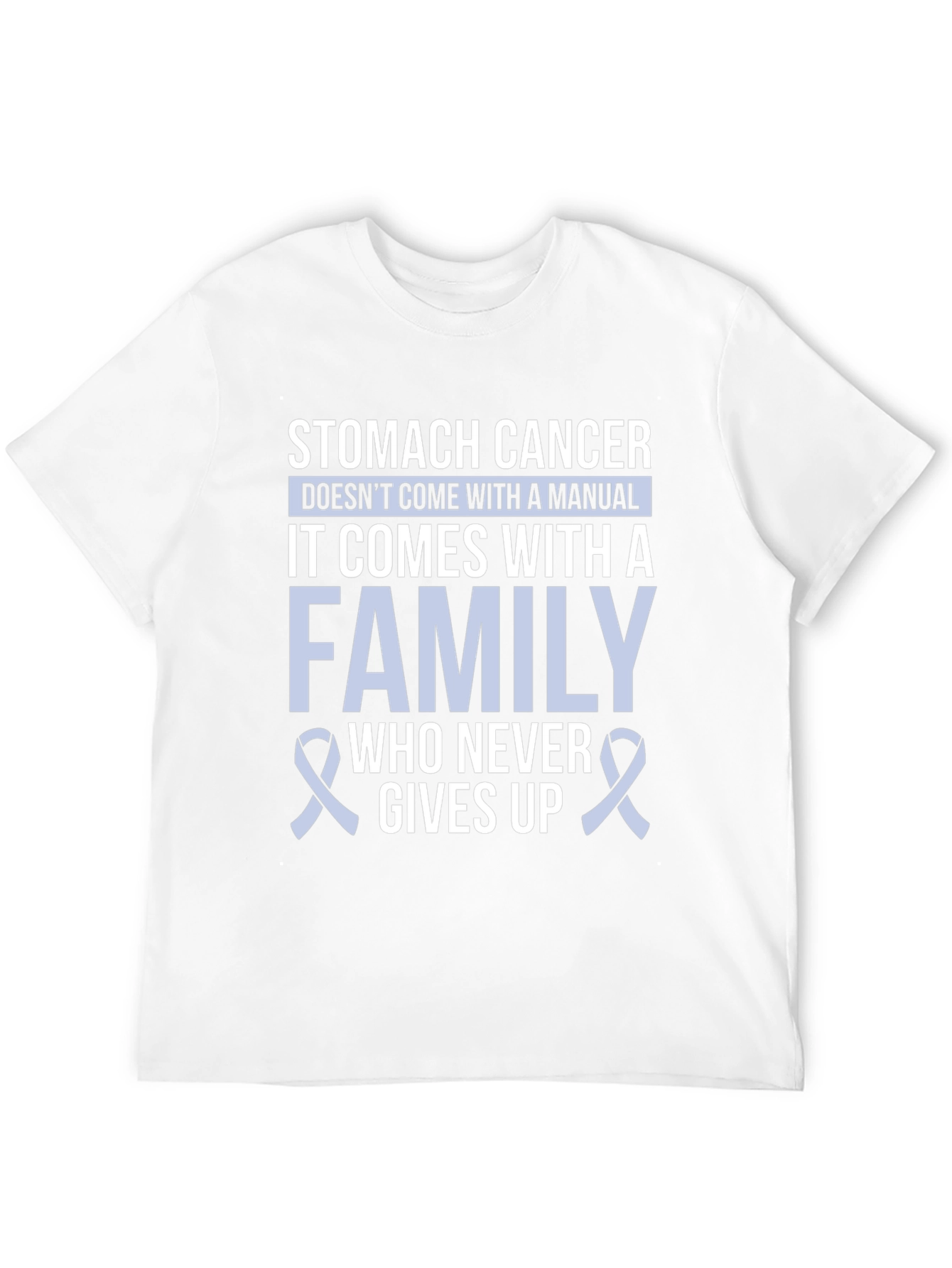 Stomach Cancer Awareness T-Shirt - Family Support