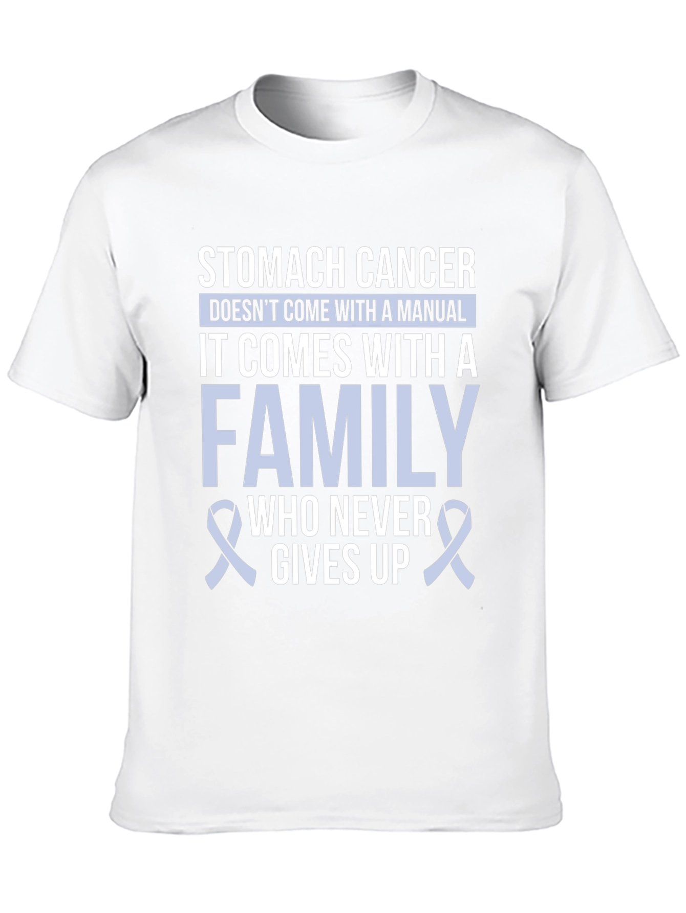 Stomach Cancer Awareness T-Shirt - Family Support