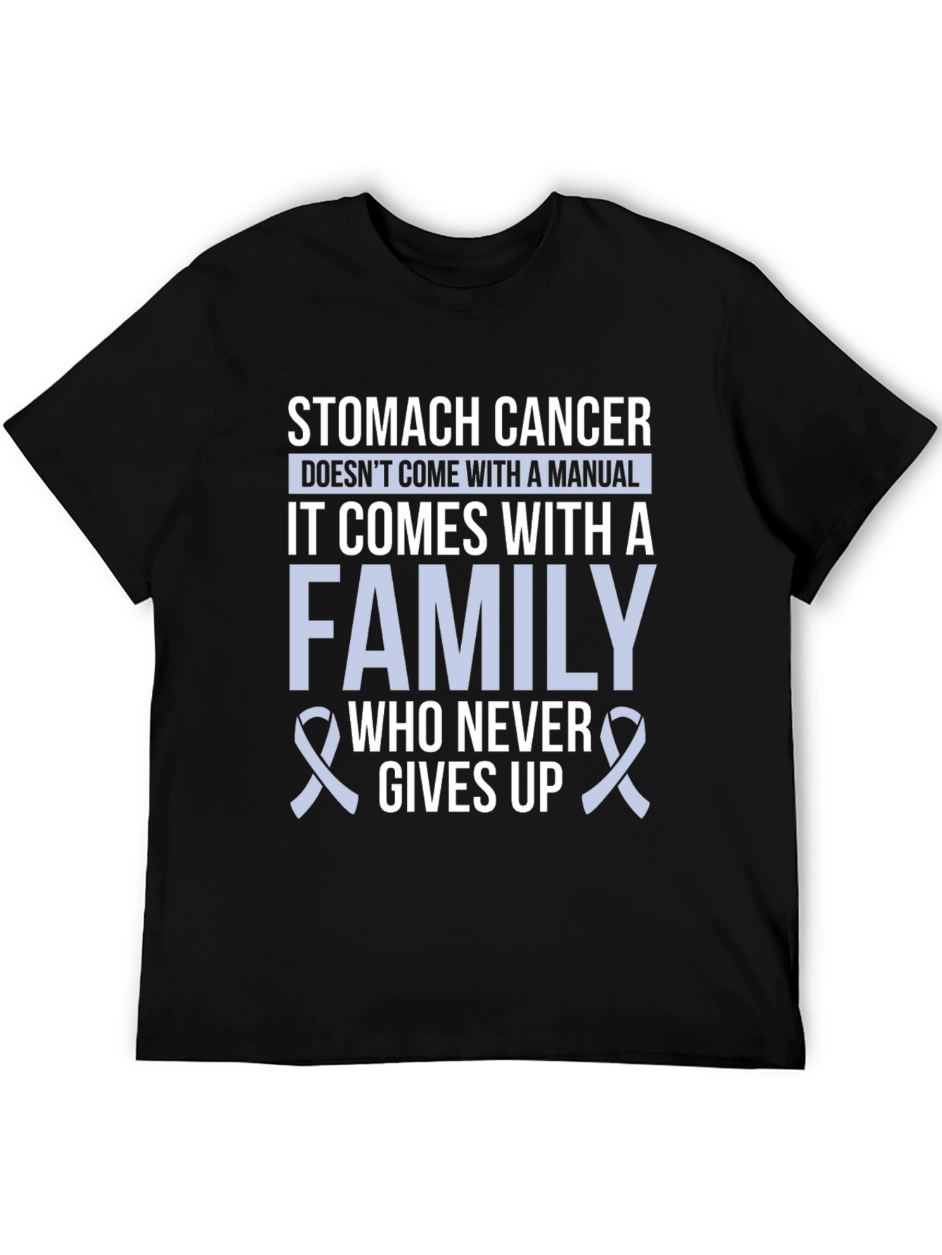 Stomach Cancer Awareness T-Shirt - Family Support