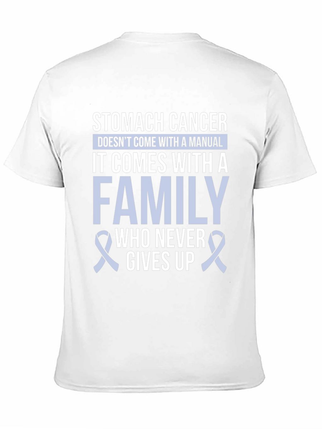Stomach Cancer Awareness T-Shirt - Family Support