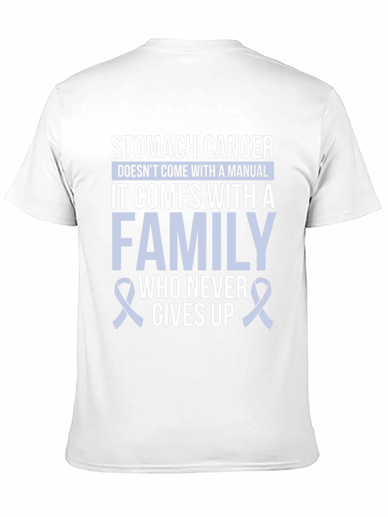 Stomach Cancer Awareness T-Shirt - Family Support
