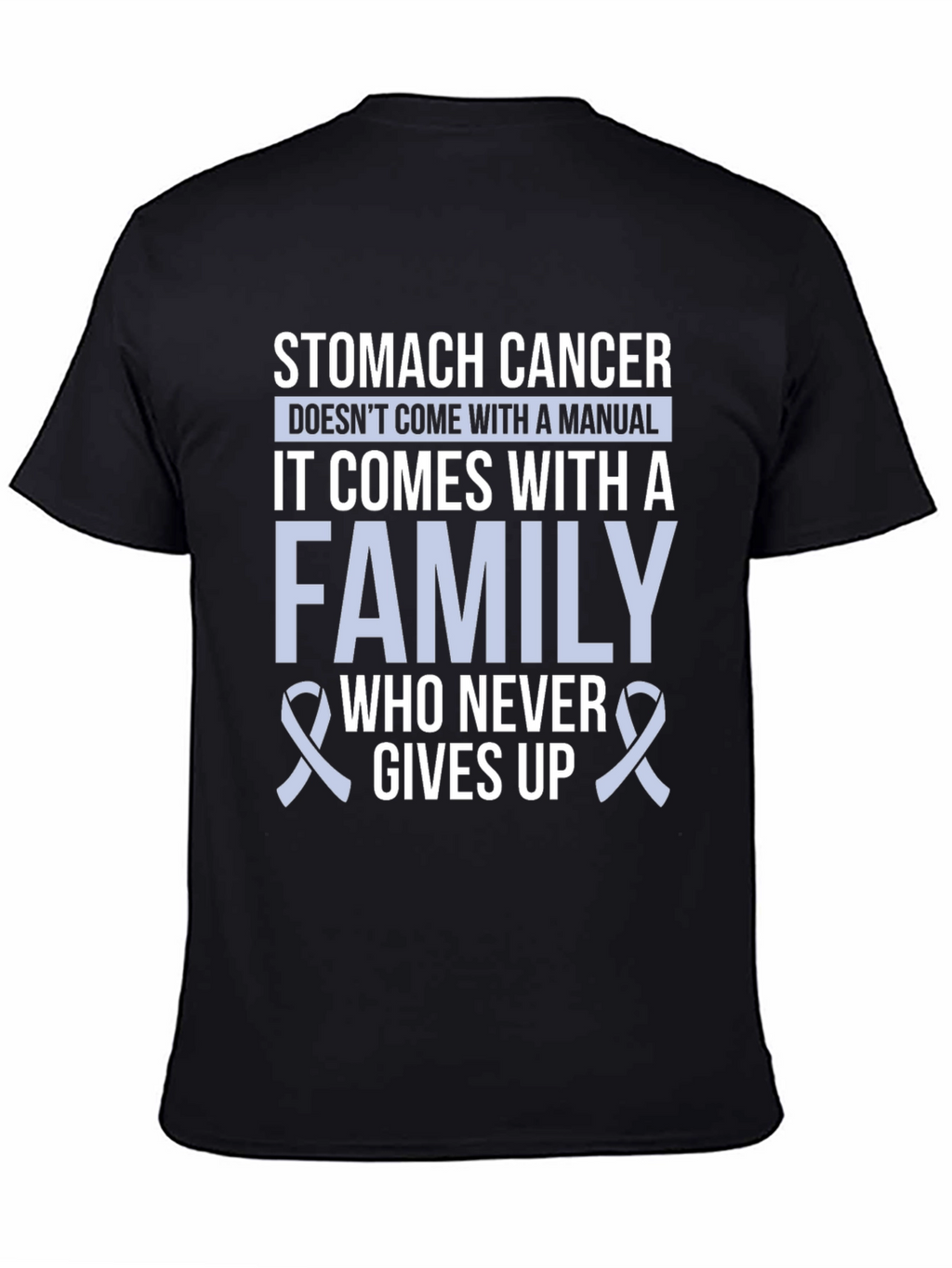 Stomach Cancer Awareness T-Shirt - Family Support