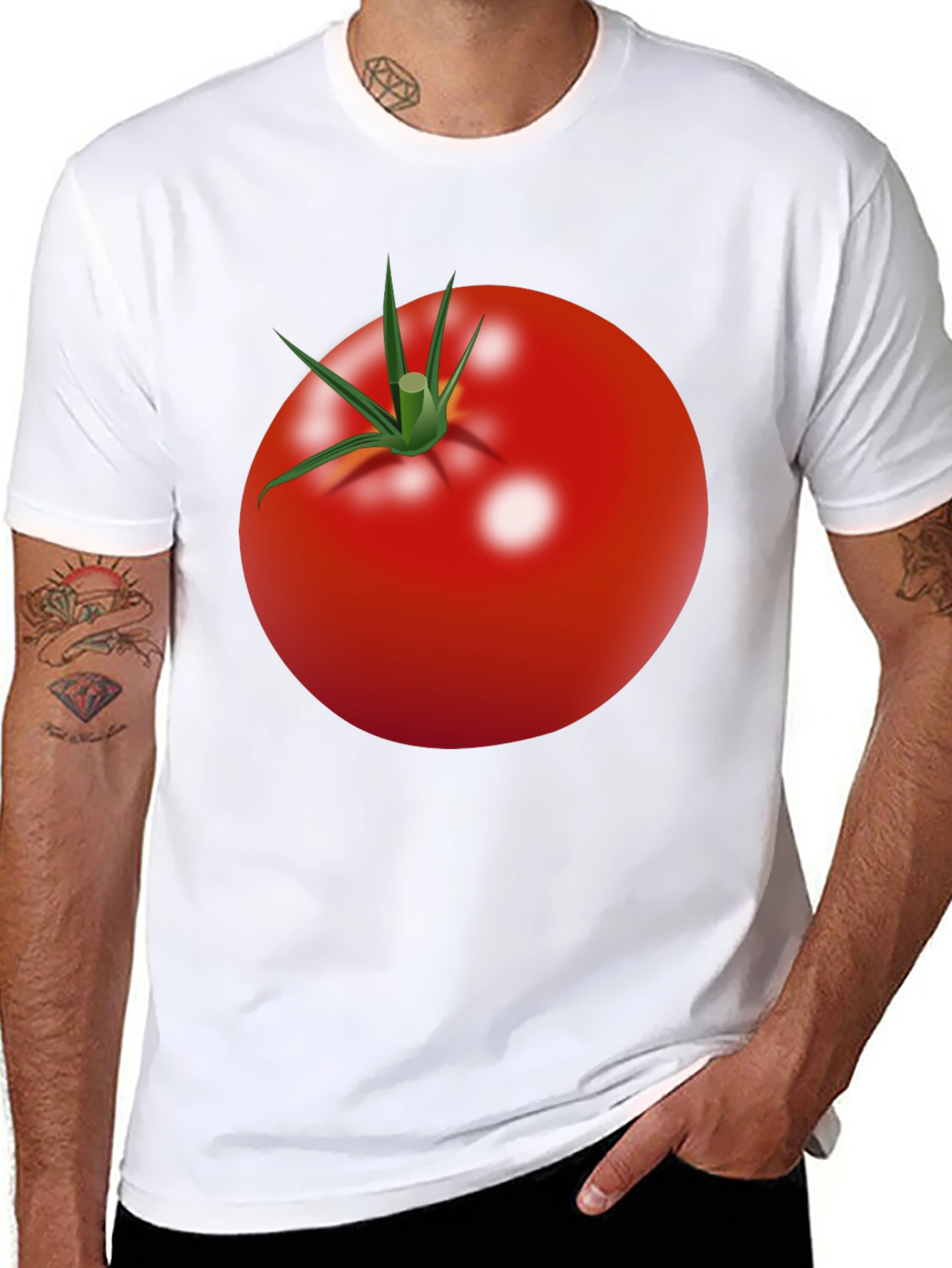 Tomato Graphic T-Shirt - Fresh & Fun Design
