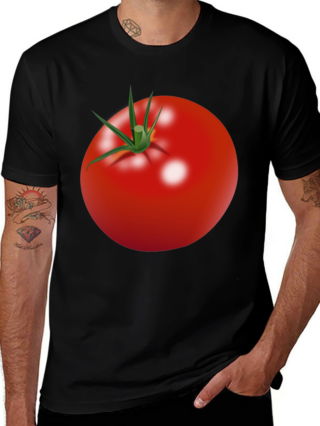 Tomato Graphic T-Shirt - Fresh & Fun Design