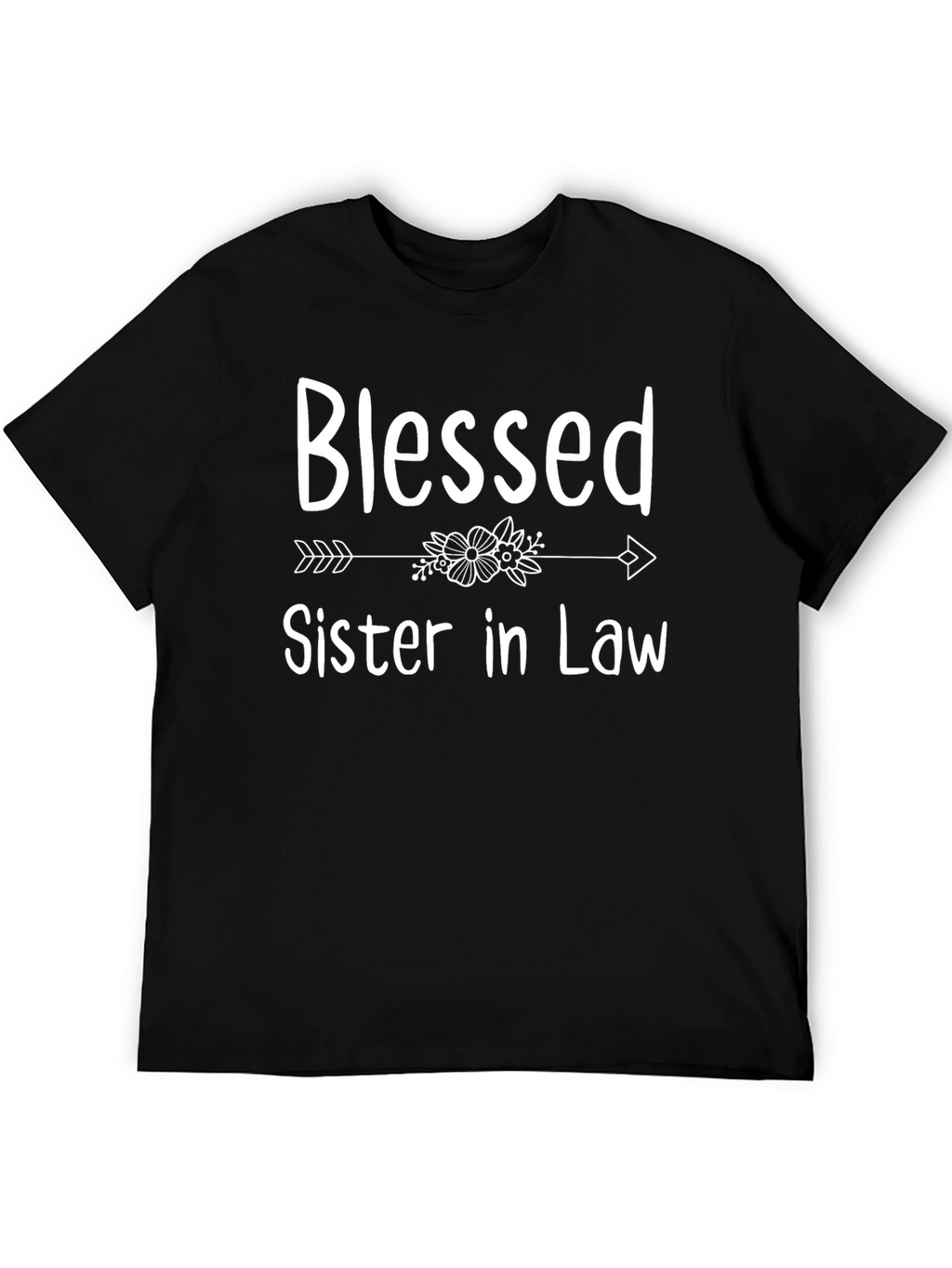 Blessed Sister in Law Black T-Shirt