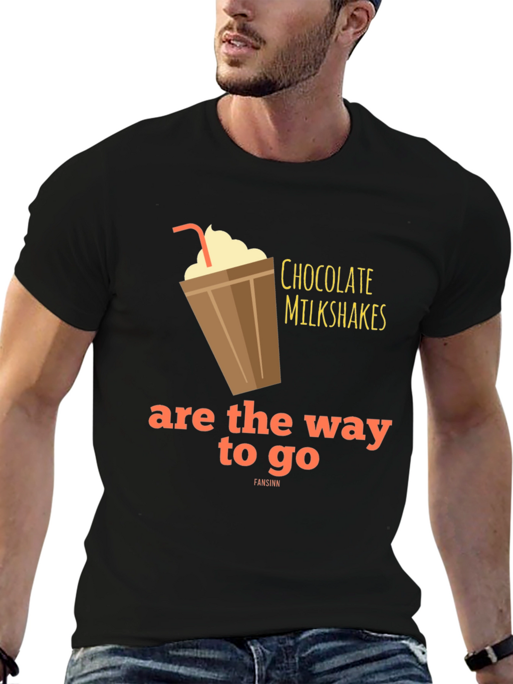 Chocolate Milkshake T-Shirt - Sweet Tooth Style!