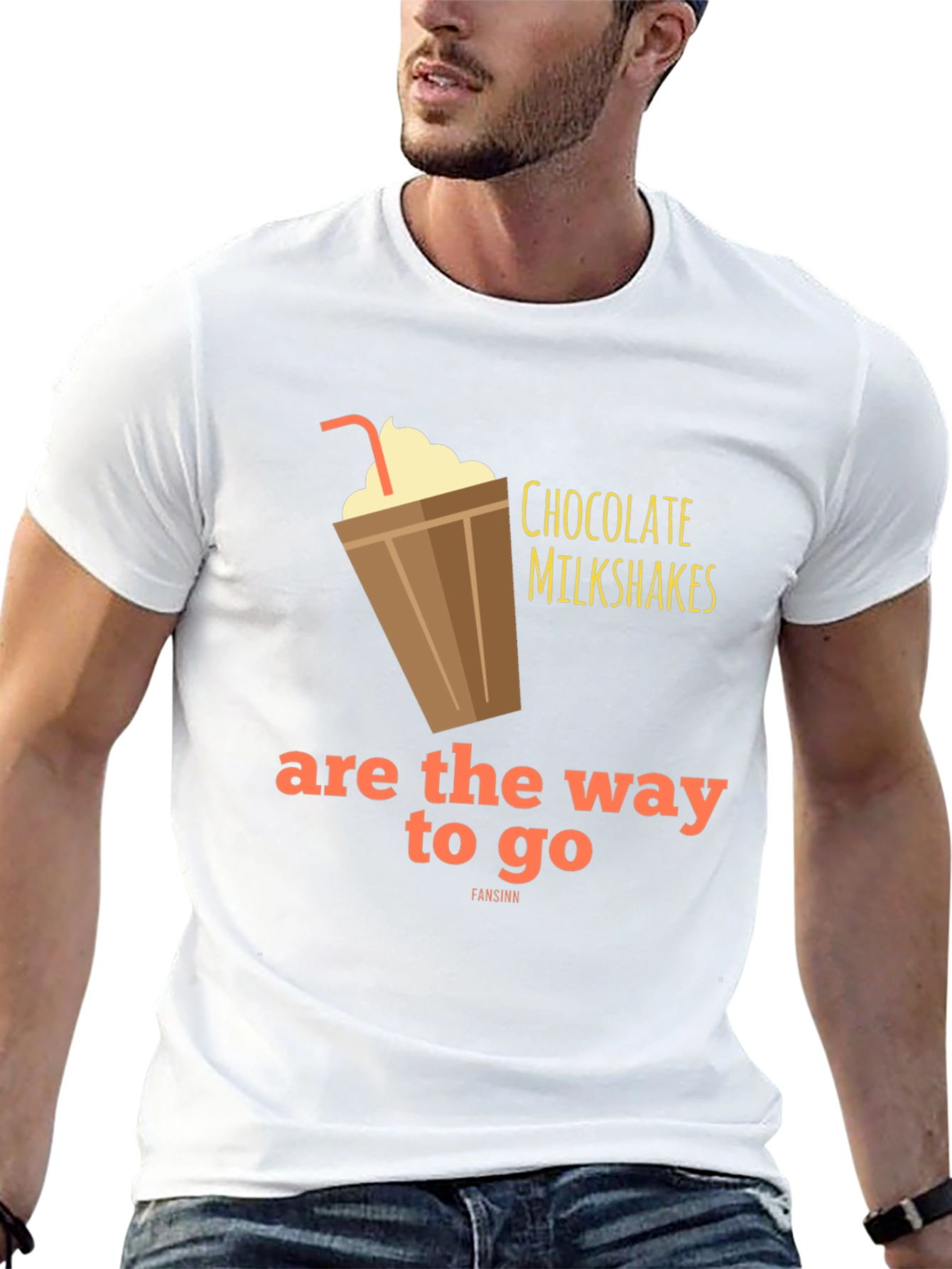 Chocolate Milkshake T-Shirt - Sweet Tooth Style!