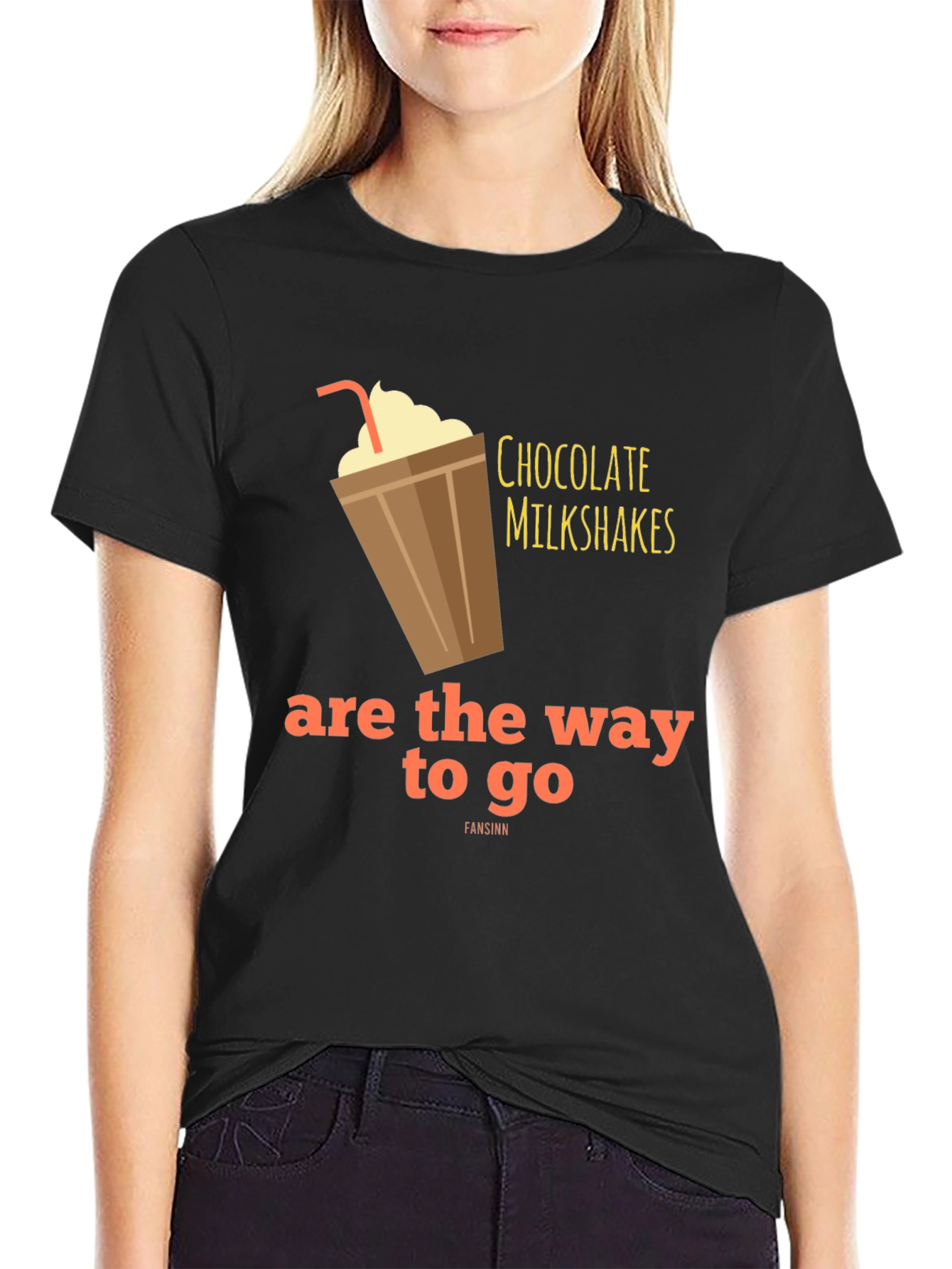 Chocolate Milkshake T-Shirt - Sweet Tooth Style!