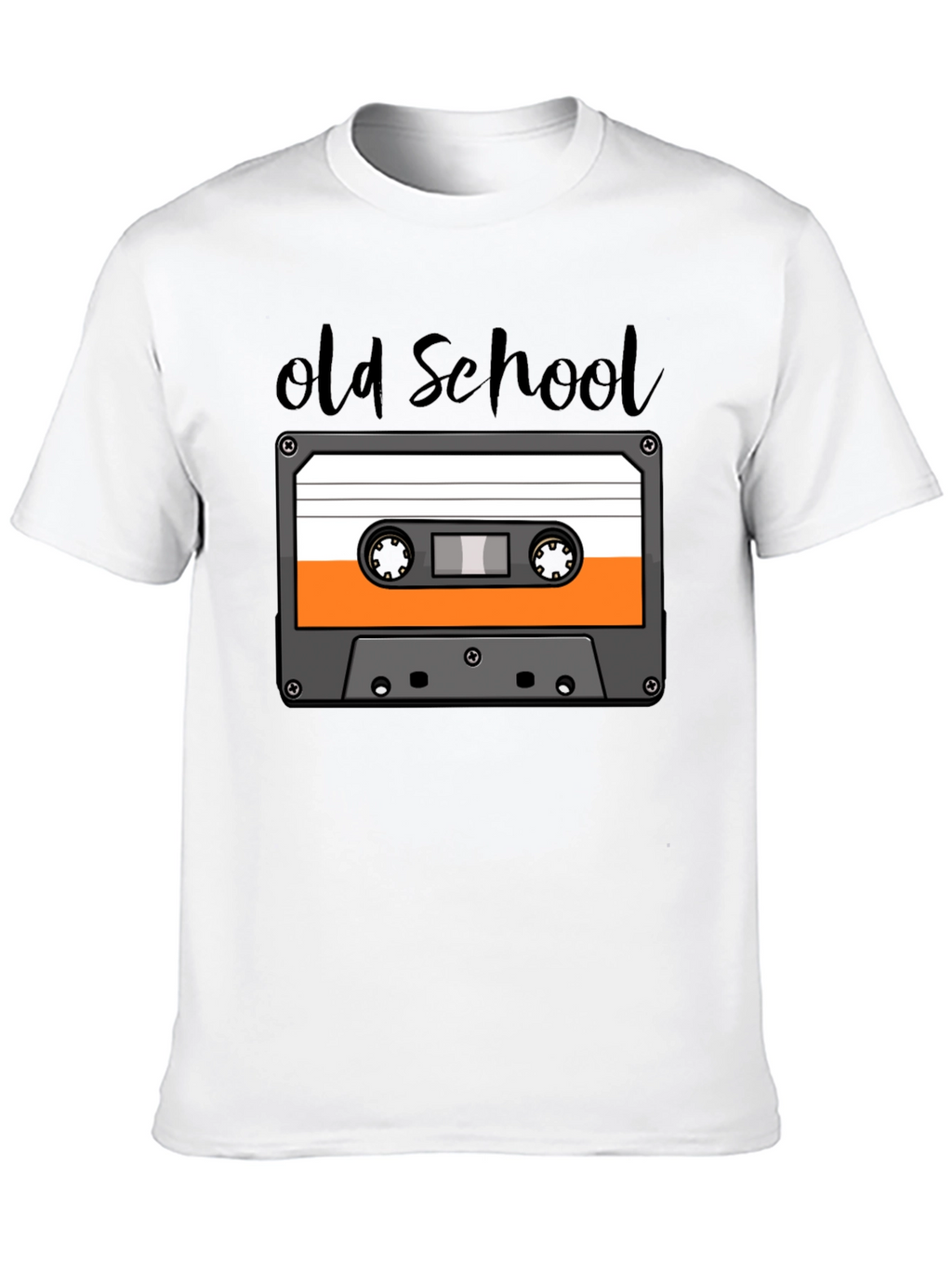 Retro Old School Cassette Tape Graphic T-Shirt