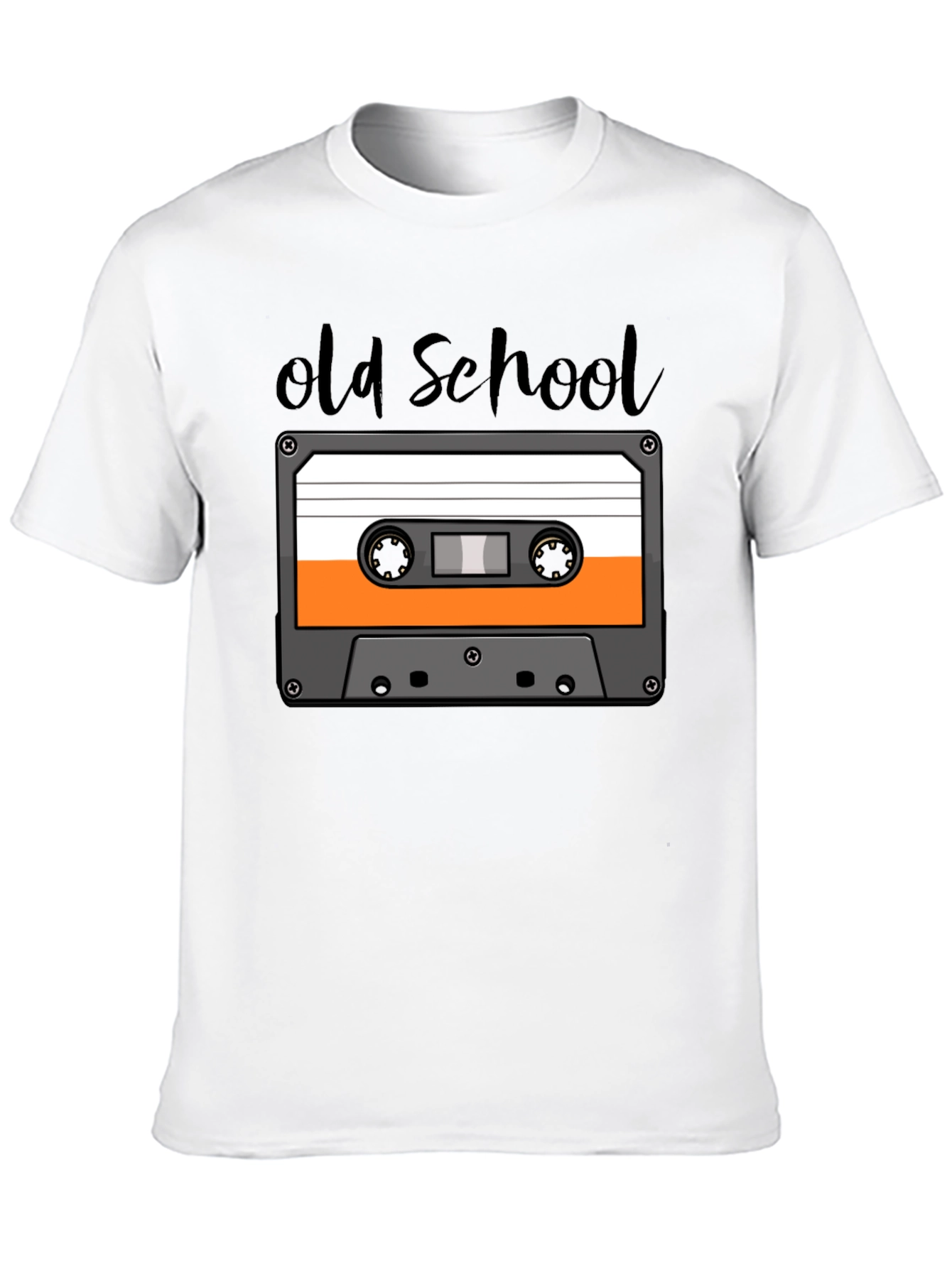 Retro Old School Cassette Tape Graphic T-Shirt