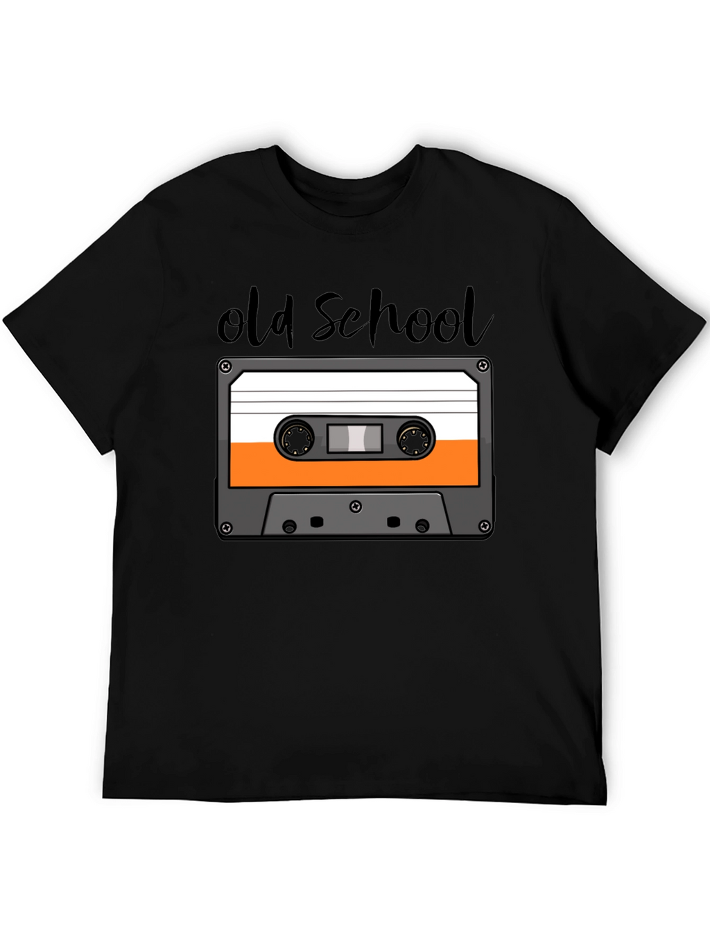 Retro Old School Cassette Tape Graphic T-Shirt