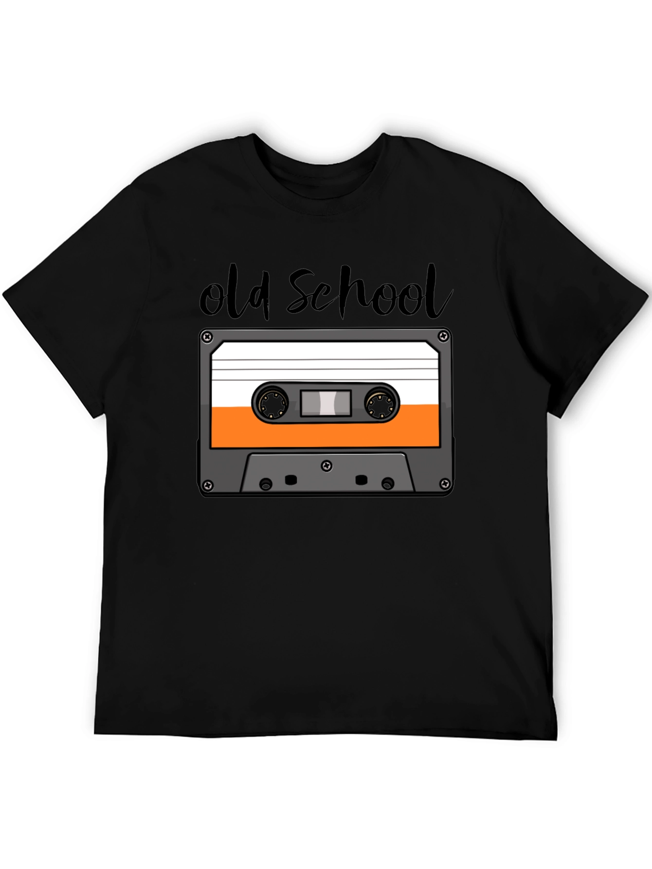 Retro Old School Cassette Tape Graphic T-Shirt