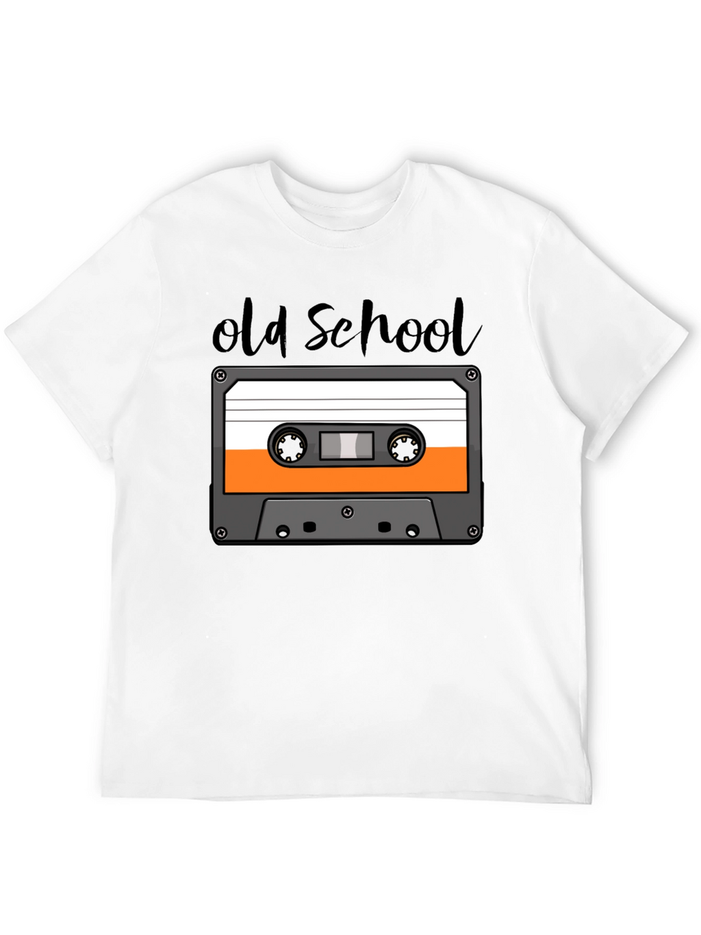 Retro Old School Cassette Tape Graphic T-Shirt