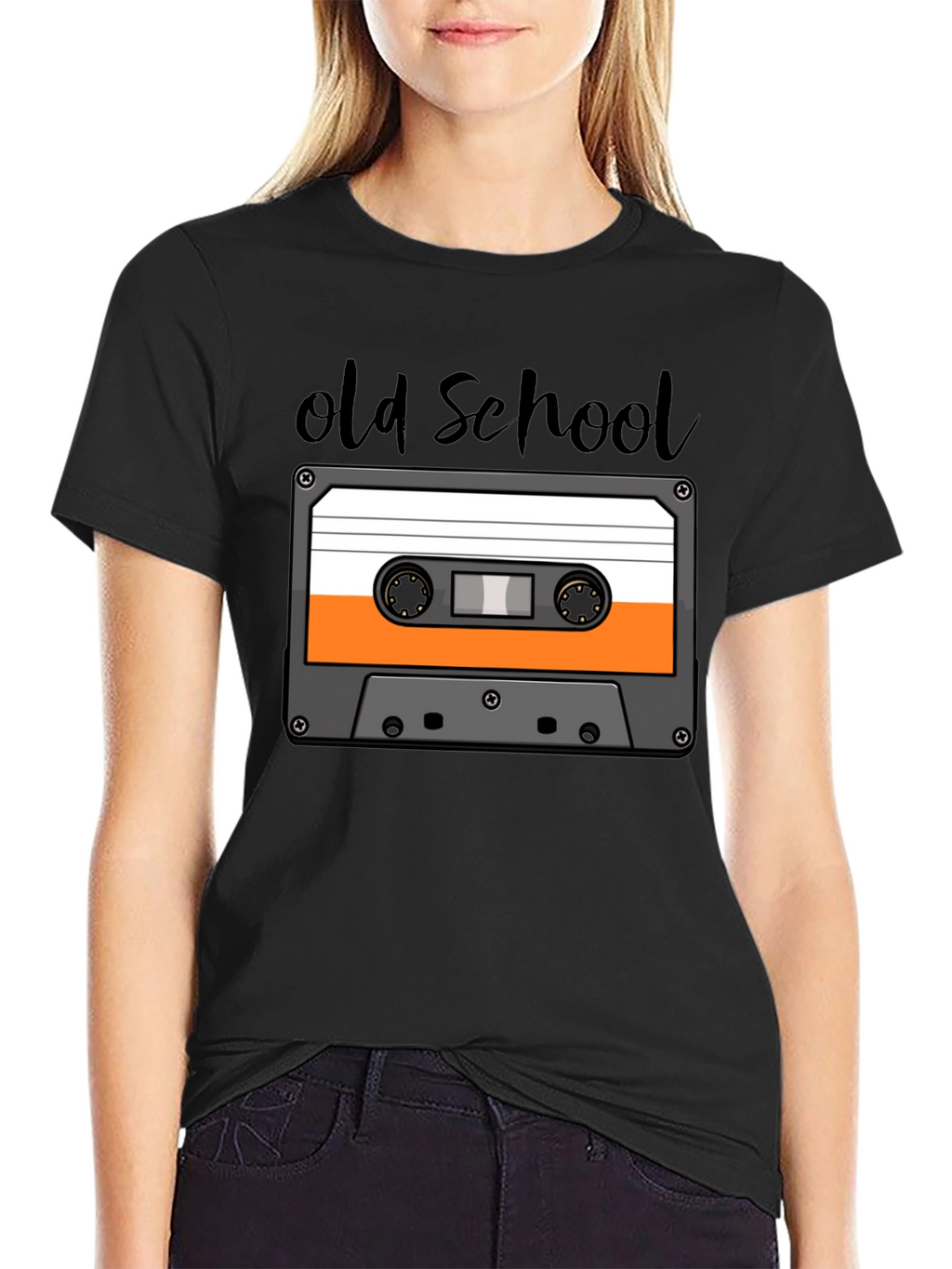 Retro Old School Cassette Tape Graphic T-Shirt