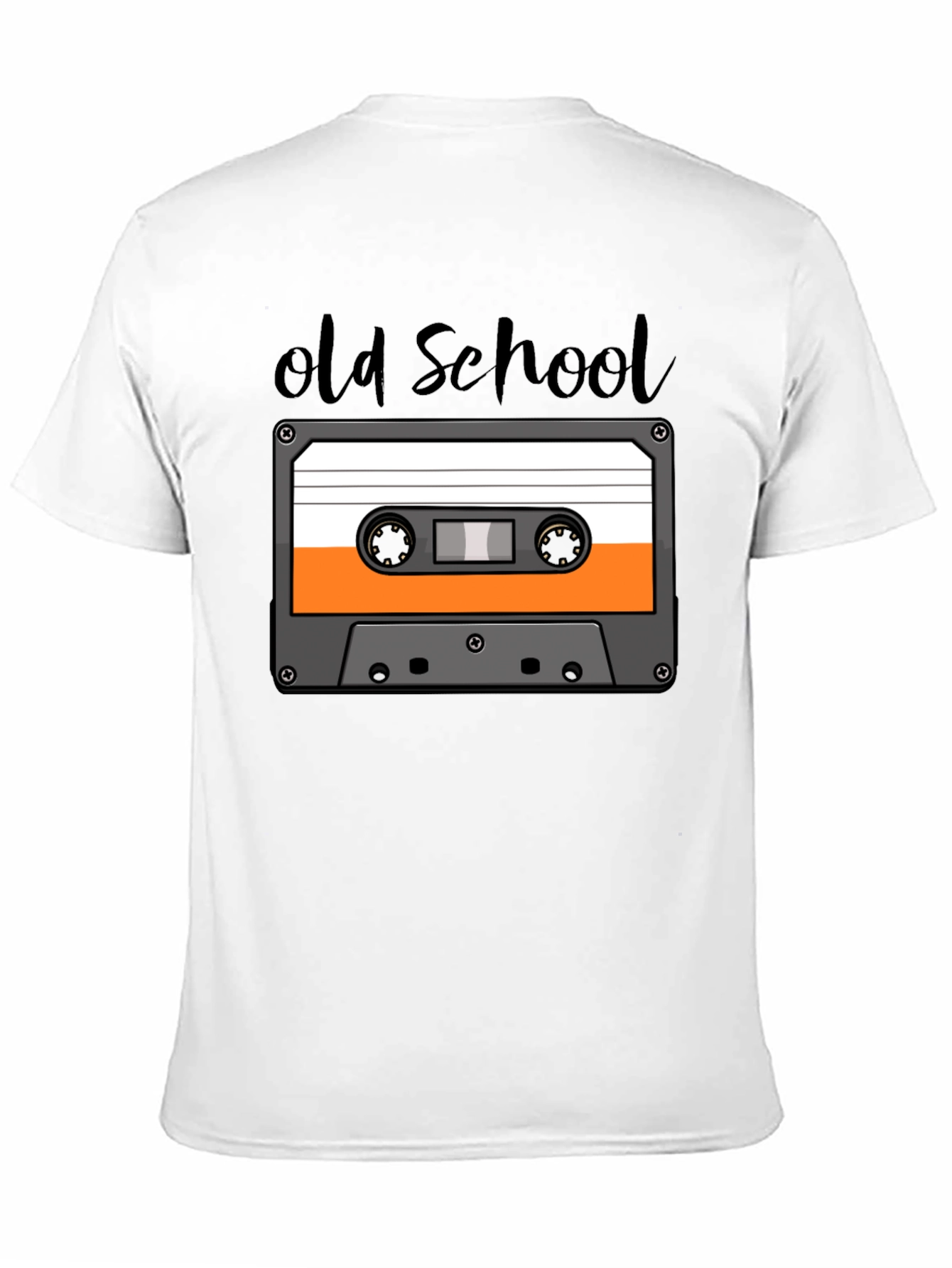 Retro Old School Cassette Tape Graphic T-Shirt