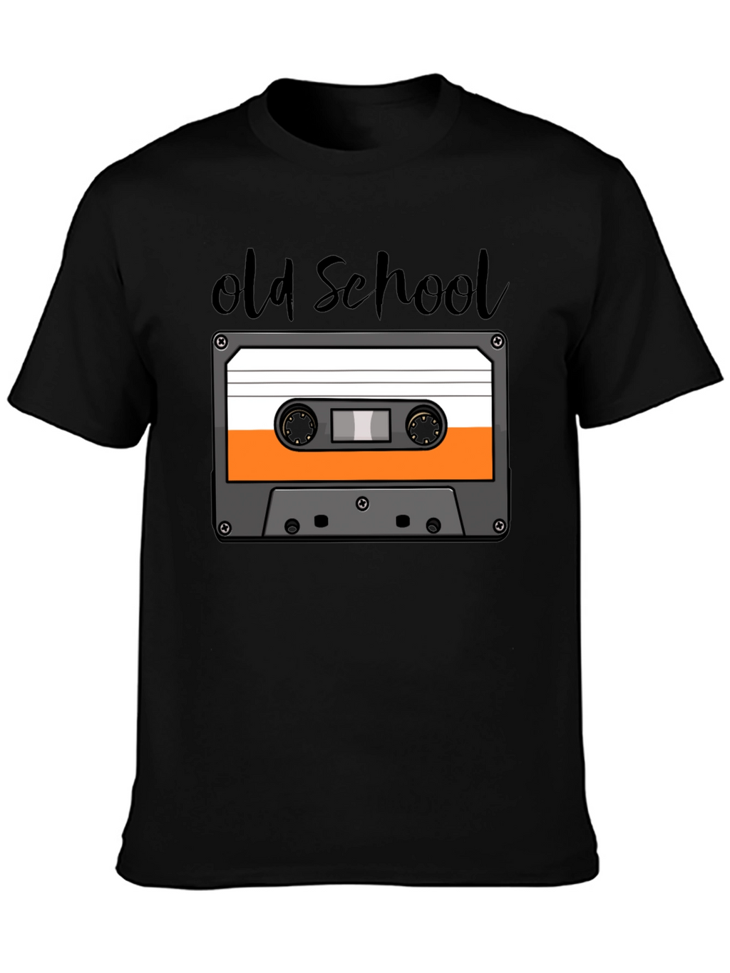 Retro Old School Cassette Tape Graphic T-Shirt