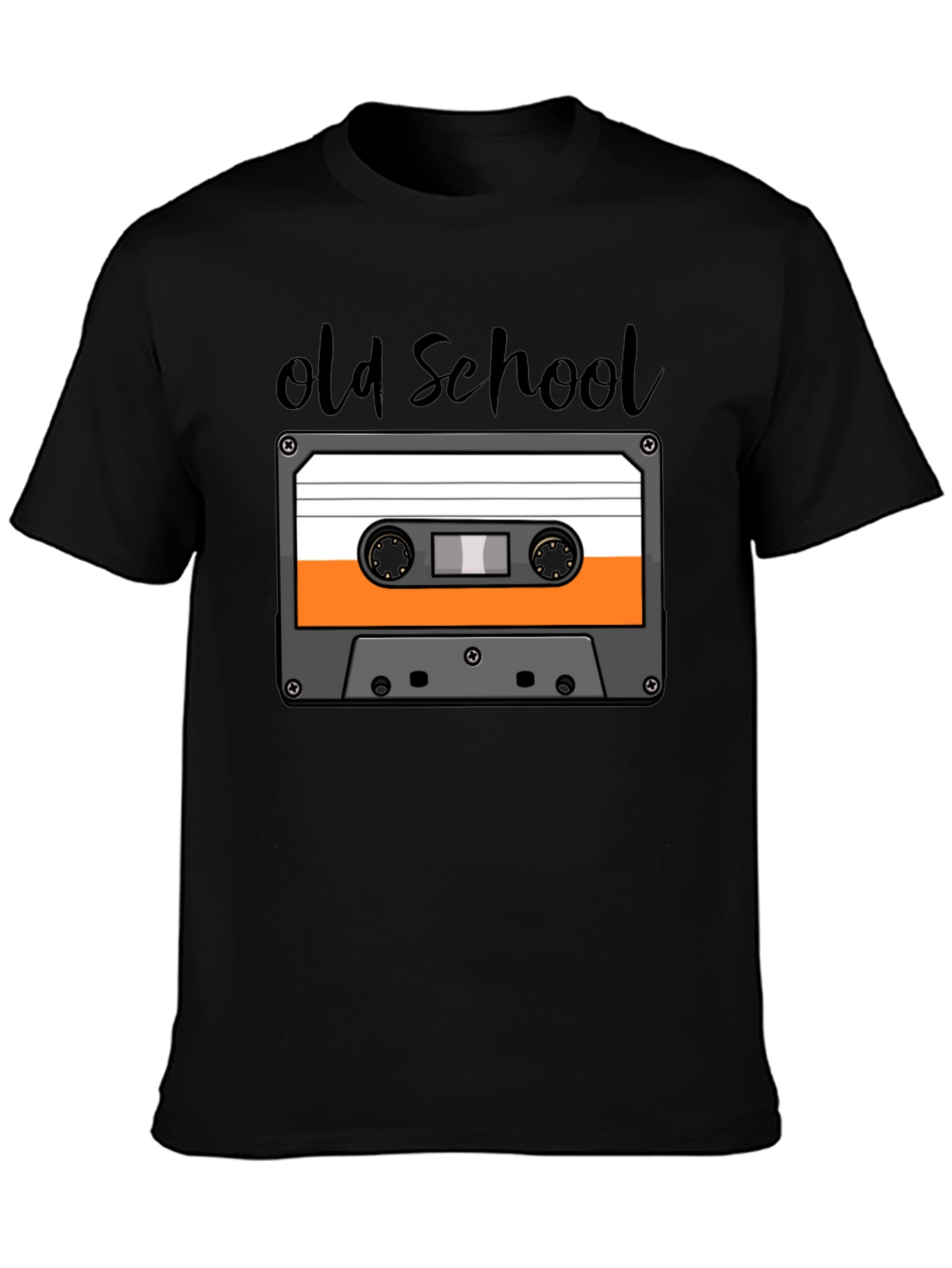 Retro Old School Cassette Tape Graphic T-Shirt
