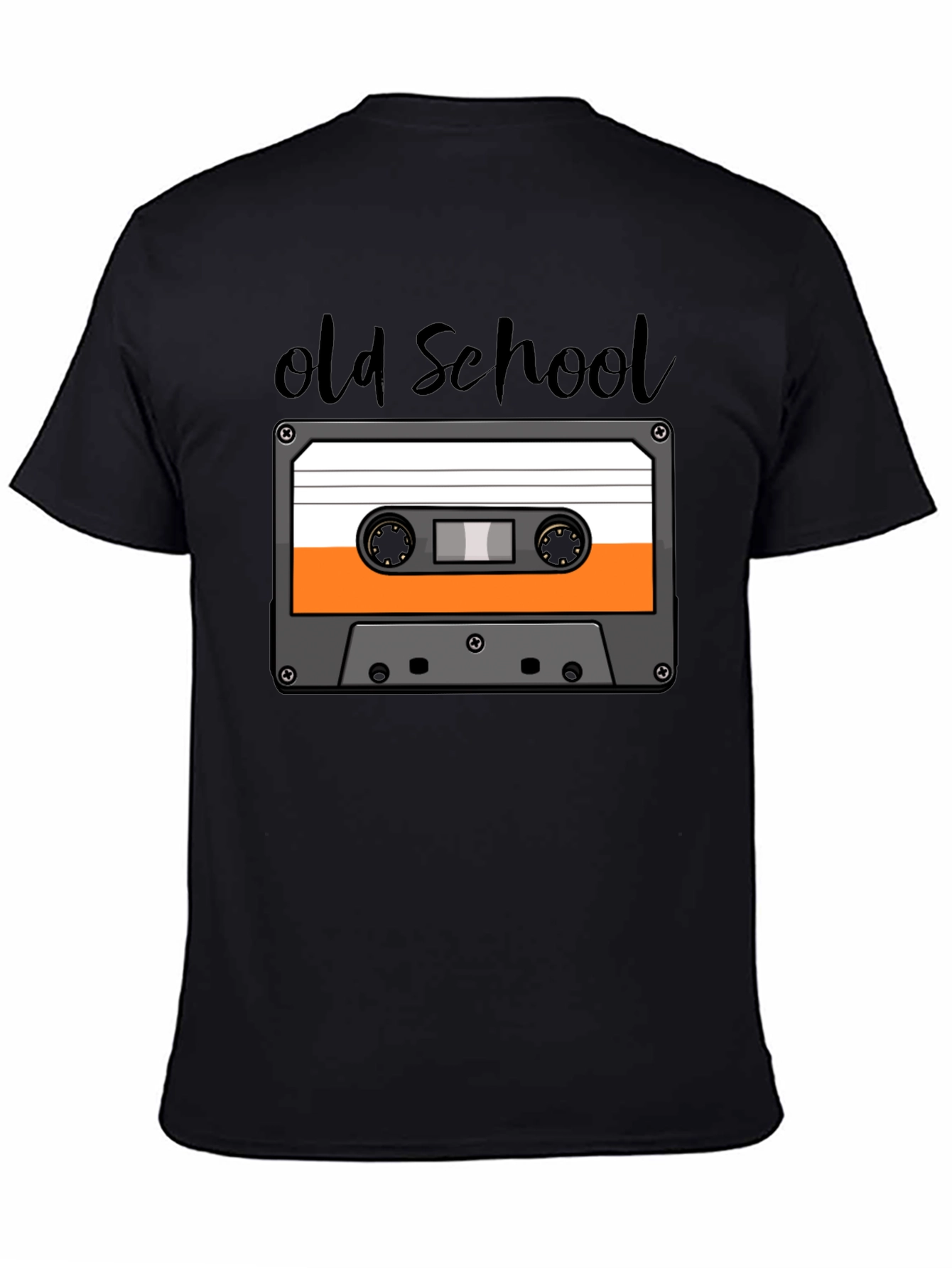 Retro Old School Cassette Tape Graphic T-Shirt