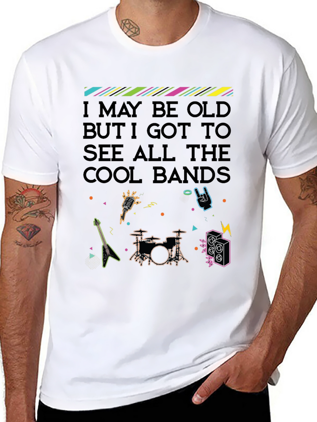 Cool Bands Graphic Tee
