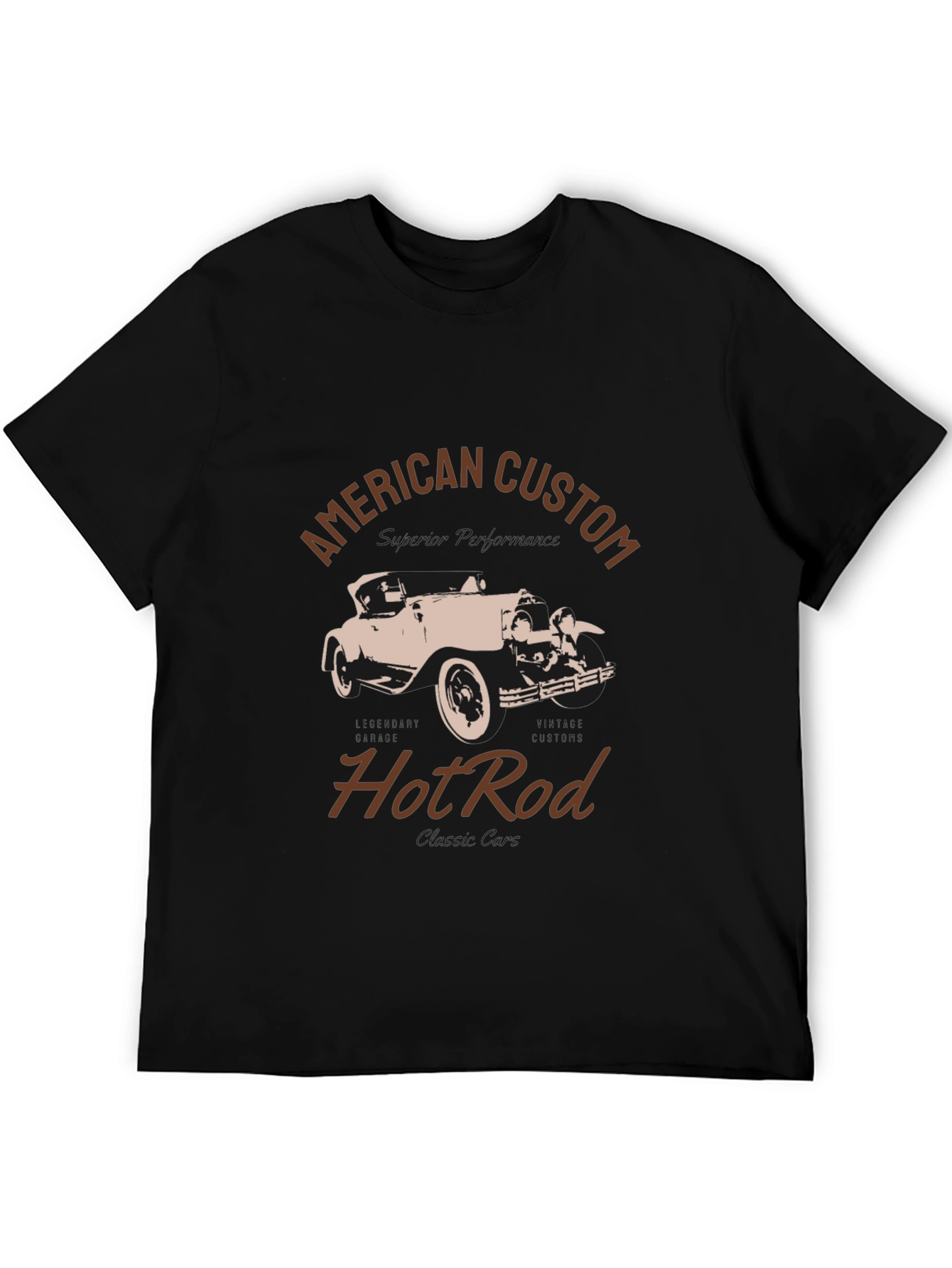 American Custom Hot Rod Graphic T-Shirt