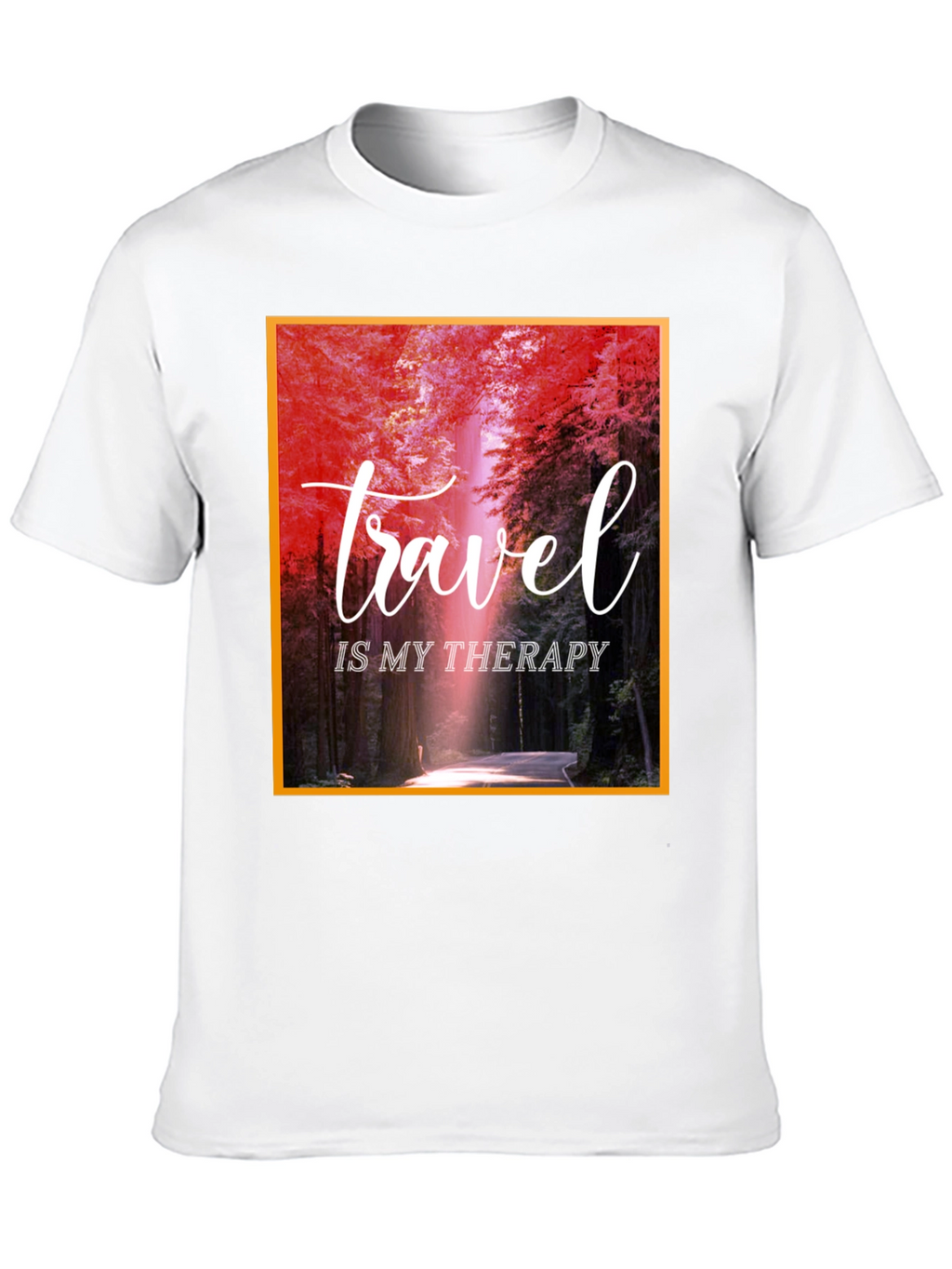 Travel Is My Therapy Graphic T-Shirt