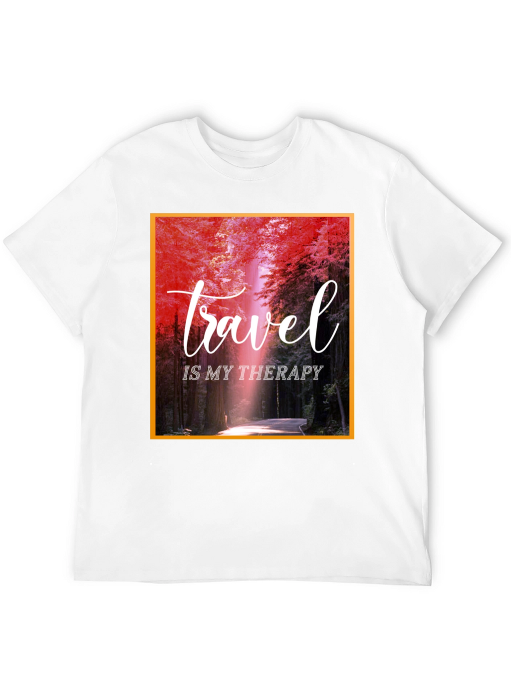Travel Is My Therapy Graphic T-Shirt