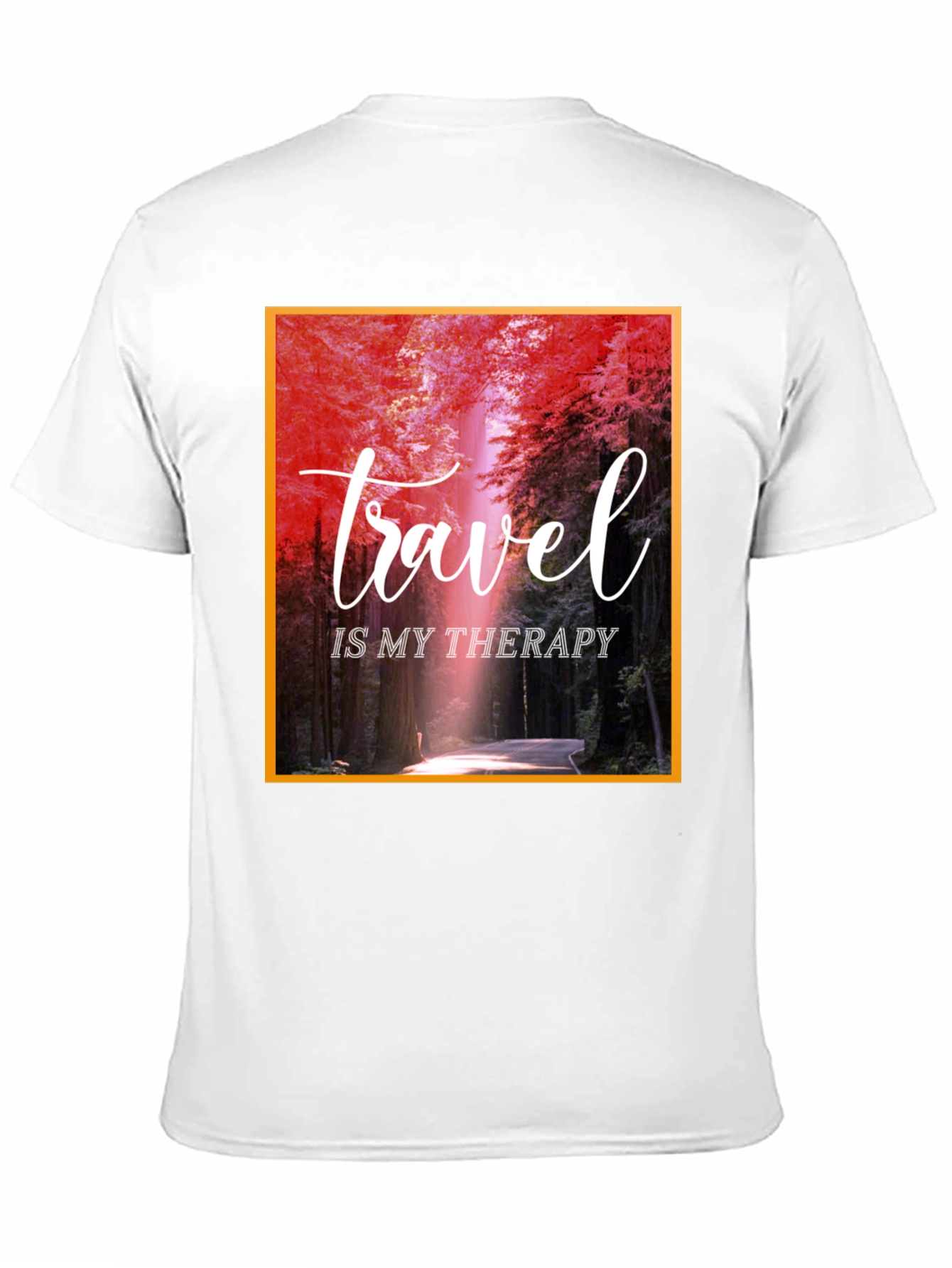 Travel Is My Therapy Graphic T-Shirt