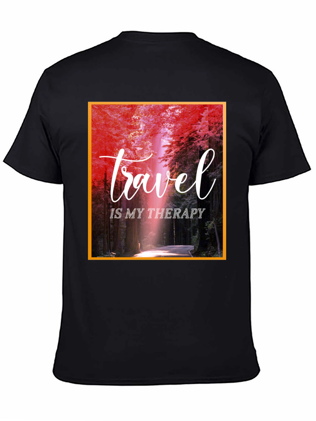 Travel Is My Therapy Graphic T-Shirt