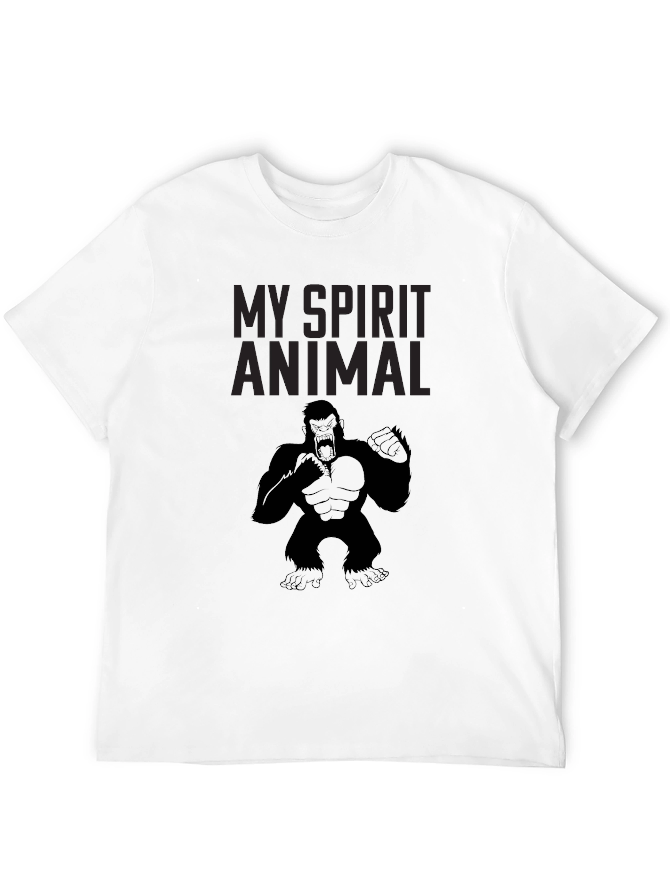 My Spirit Animal Gorilla Graphic T-Shirt