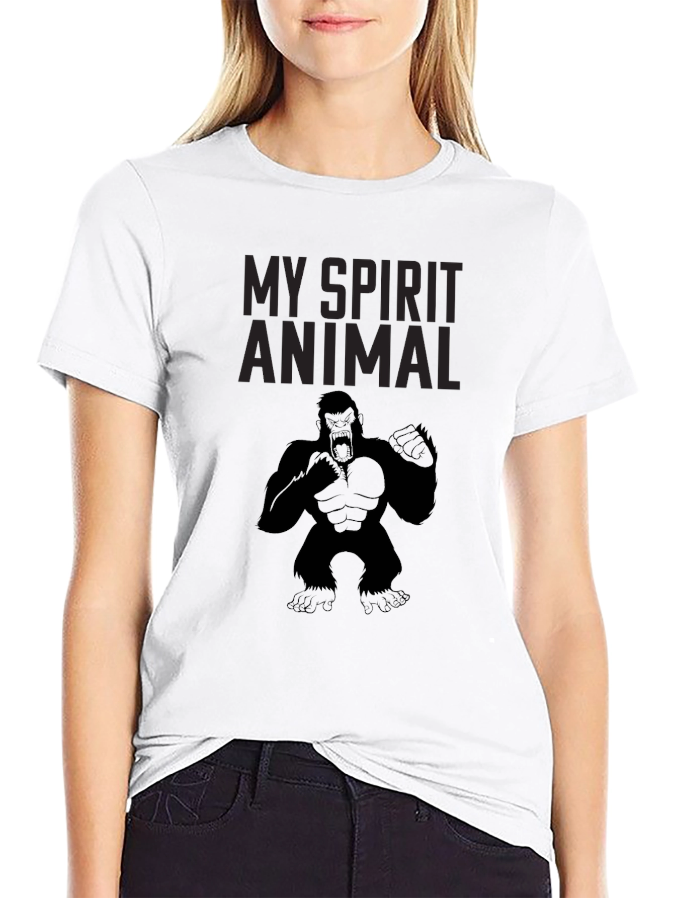 My Spirit Animal Gorilla Graphic T-Shirt