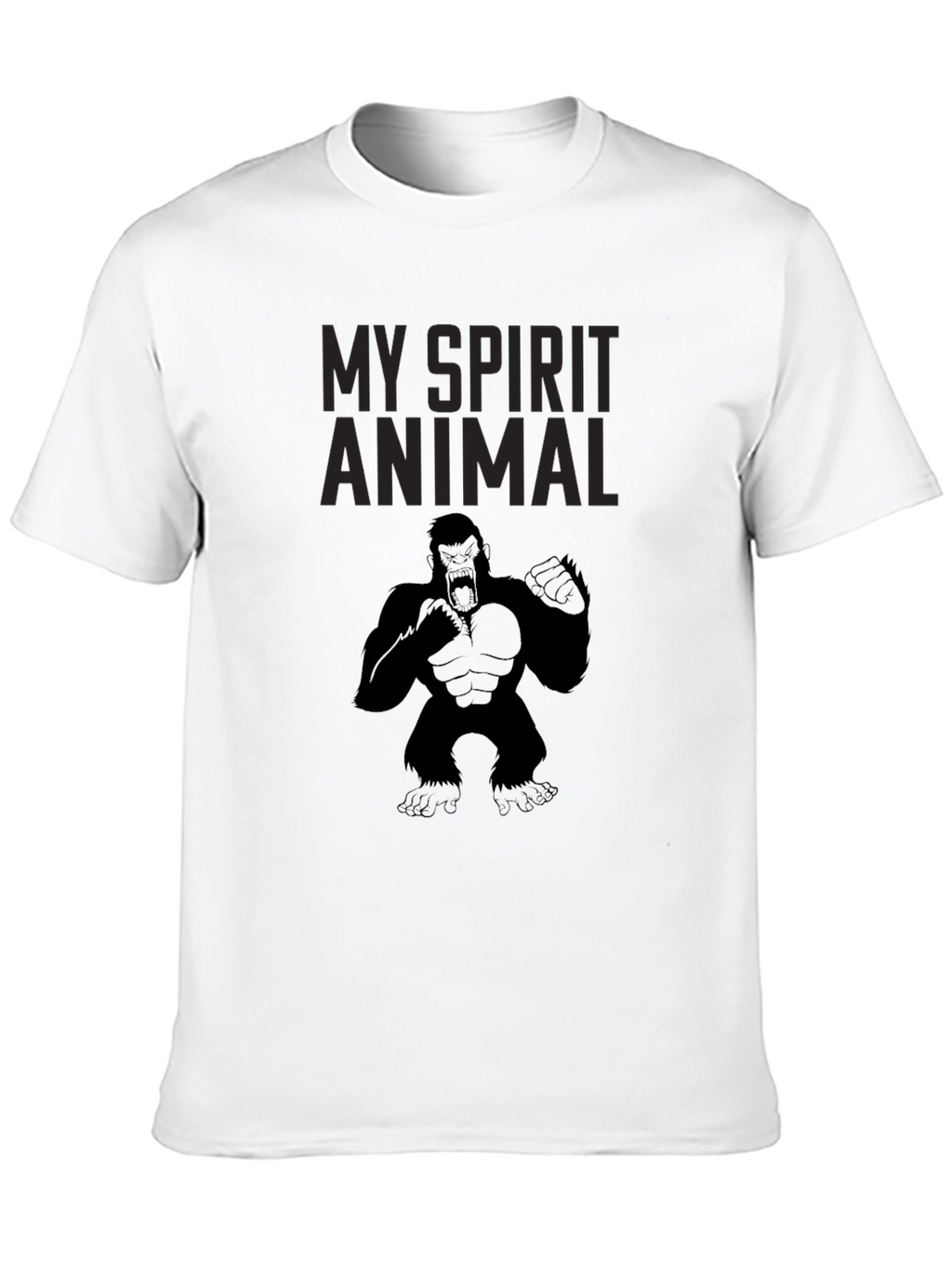 My Spirit Animal Gorilla Graphic T-Shirt