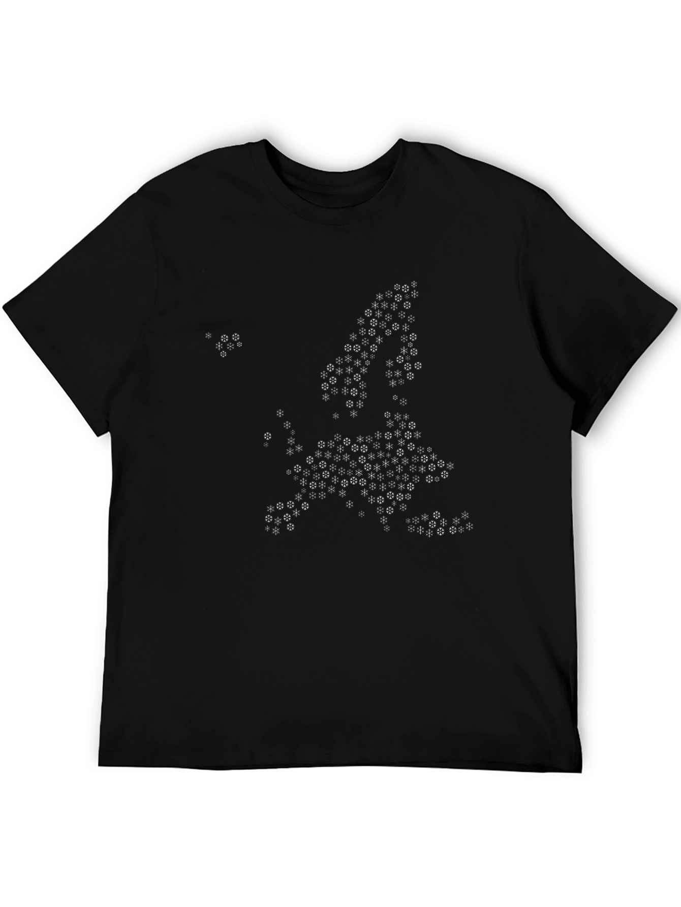 Europe Map Graphic Tee - Black