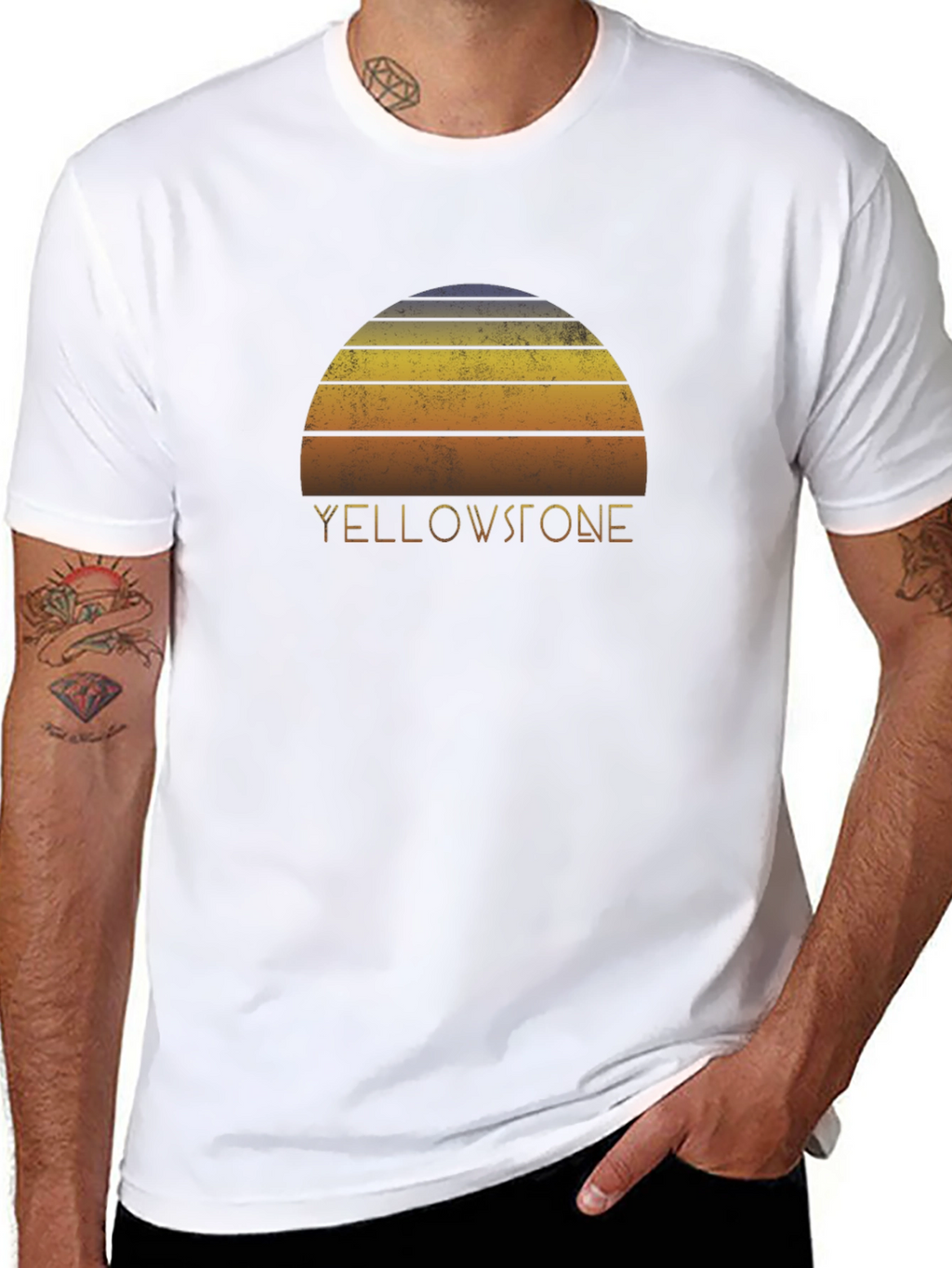 Yellowstone Retro Sunset Graphic Tee - Unisex