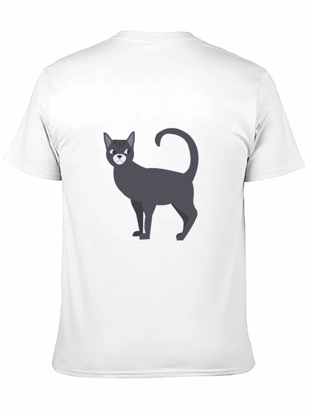 Cool Cat Graphic T-Shirt - Mens Black Tee